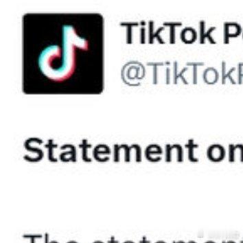 TikTok发声明 - 美国政府以所谓“国家安全”为由搞的这个TikTok禁令，