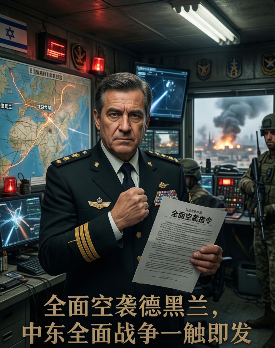 突发：以色列总理放话——将对德黑兰发动全面空袭，中东局势骤然升温

据法新社3月