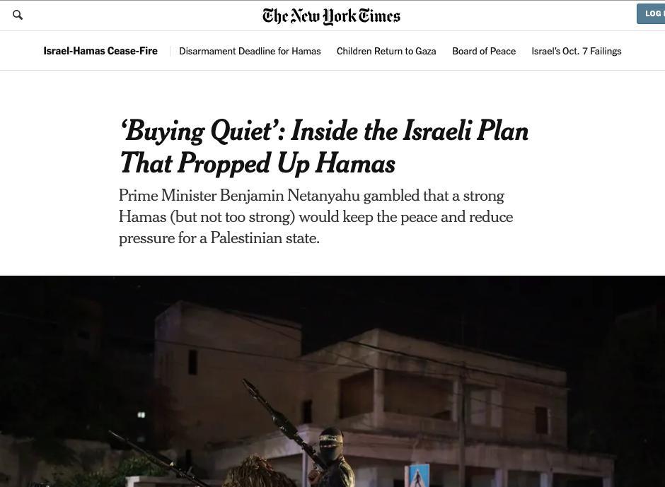 《纽约时报》深度调查曝光，以色列总理内塔尼亚胡主导了一场长达十余年的“买安静”战