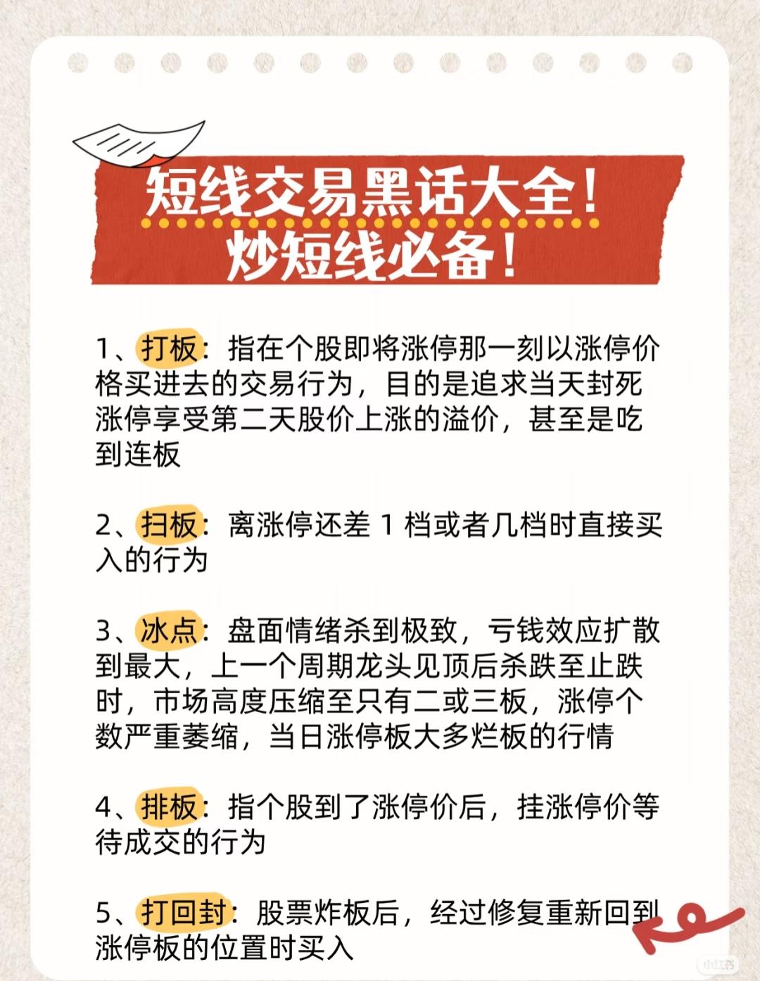 【短线交易黑话大全】，主要面向热衷于短线操作的股民，系统性地介绍了在短线炒股过程
