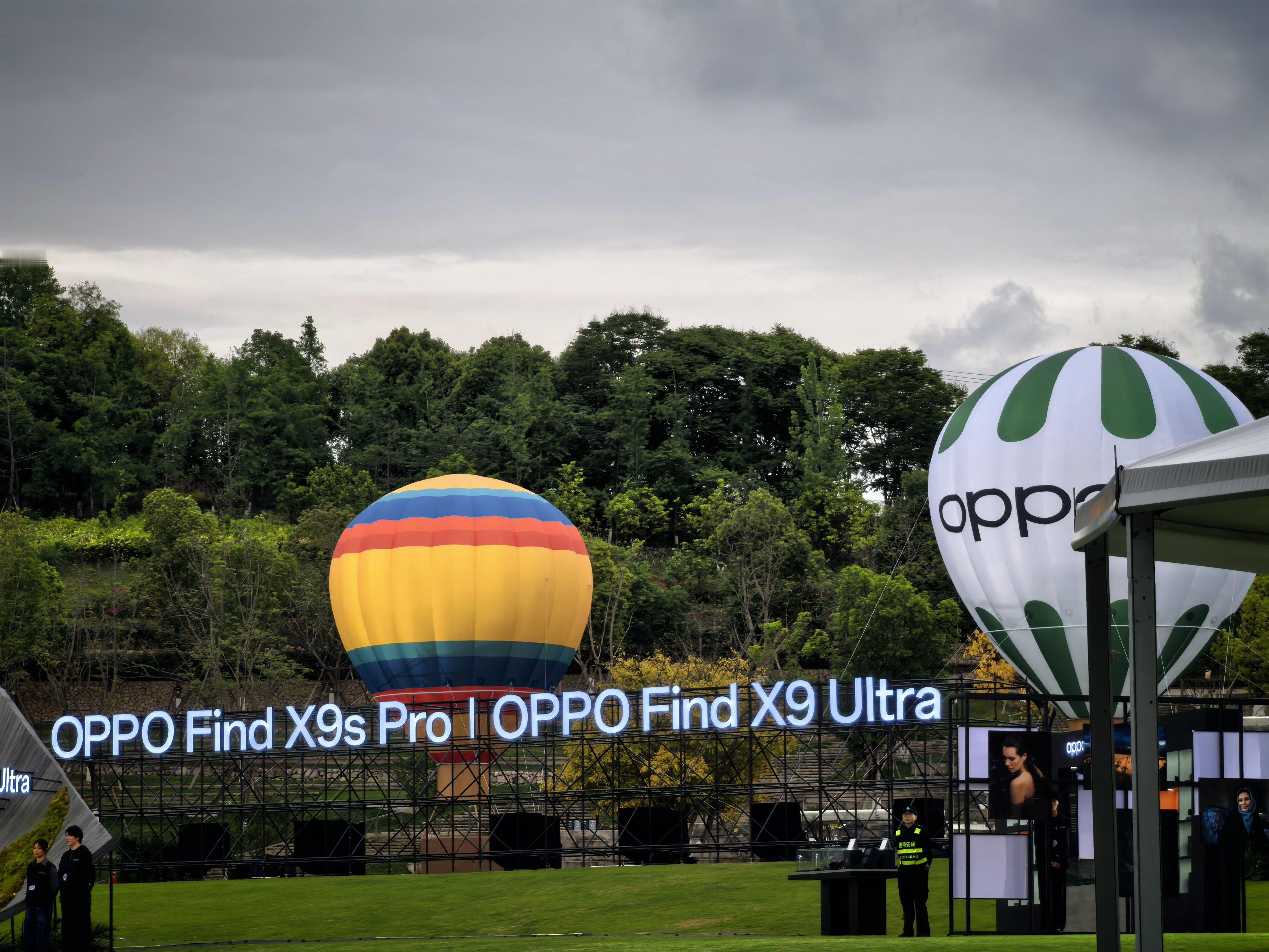 闪现成都！打卡OPPO Find X9s Pro  与OPPO Find X9 