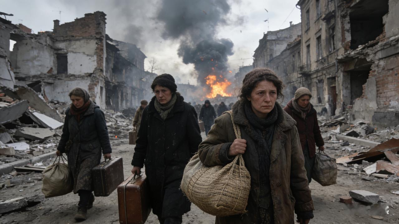 《俄乌战火4年，才懂生在中国的安稳，是最奢侈的幸福》
        “刚才发了