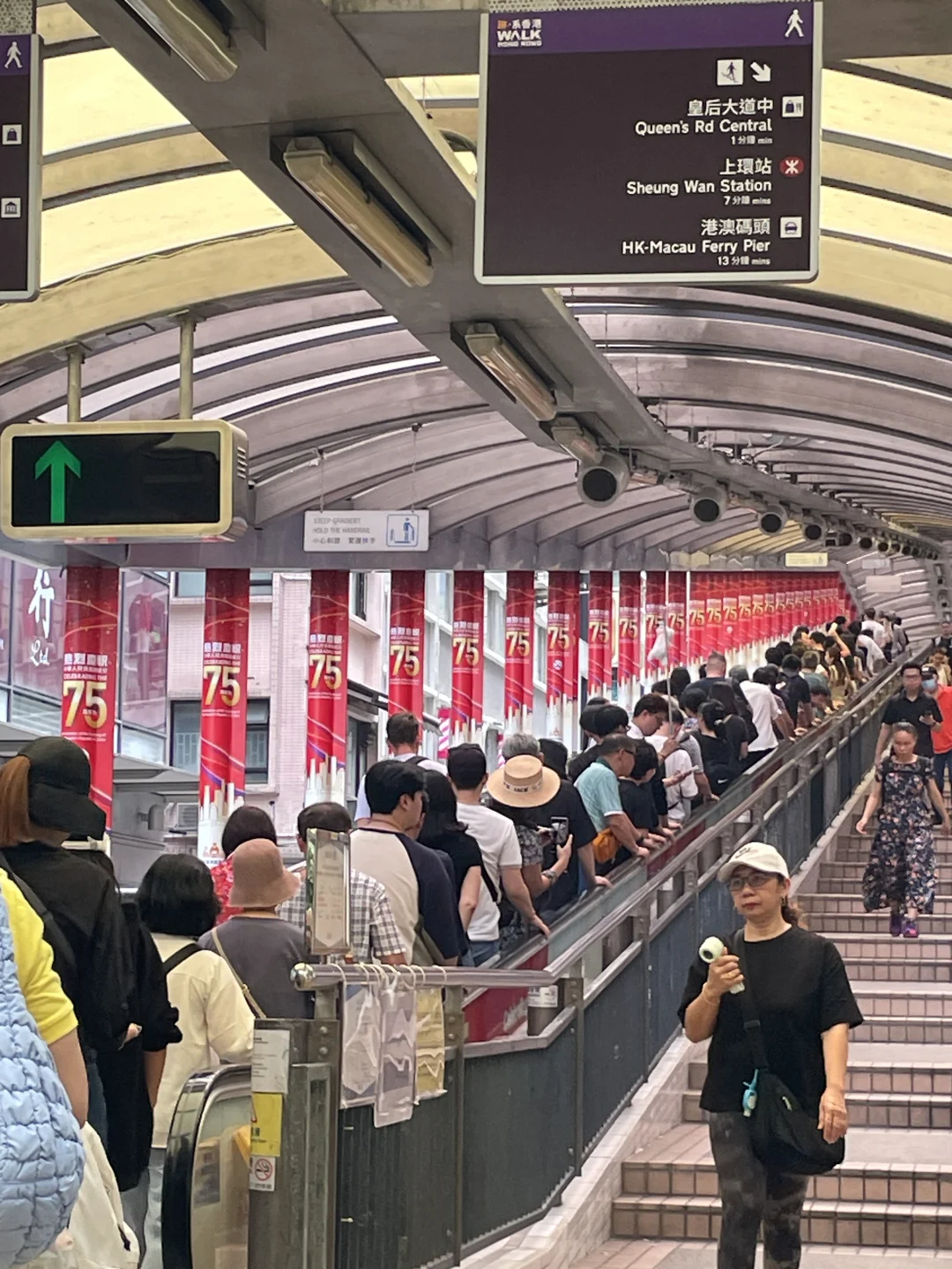 P人的香港一日游‼️唯一的缺点就是费脚