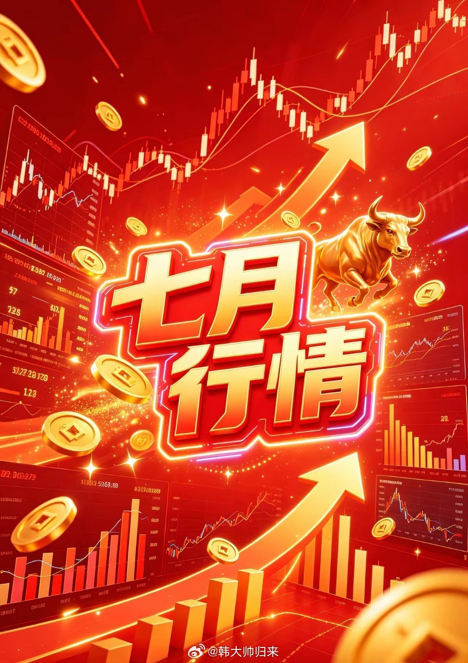 7月即将起飞中报四大预增赛道：· 一、存储芯片，代表标的：兆易、香农、江波、德明