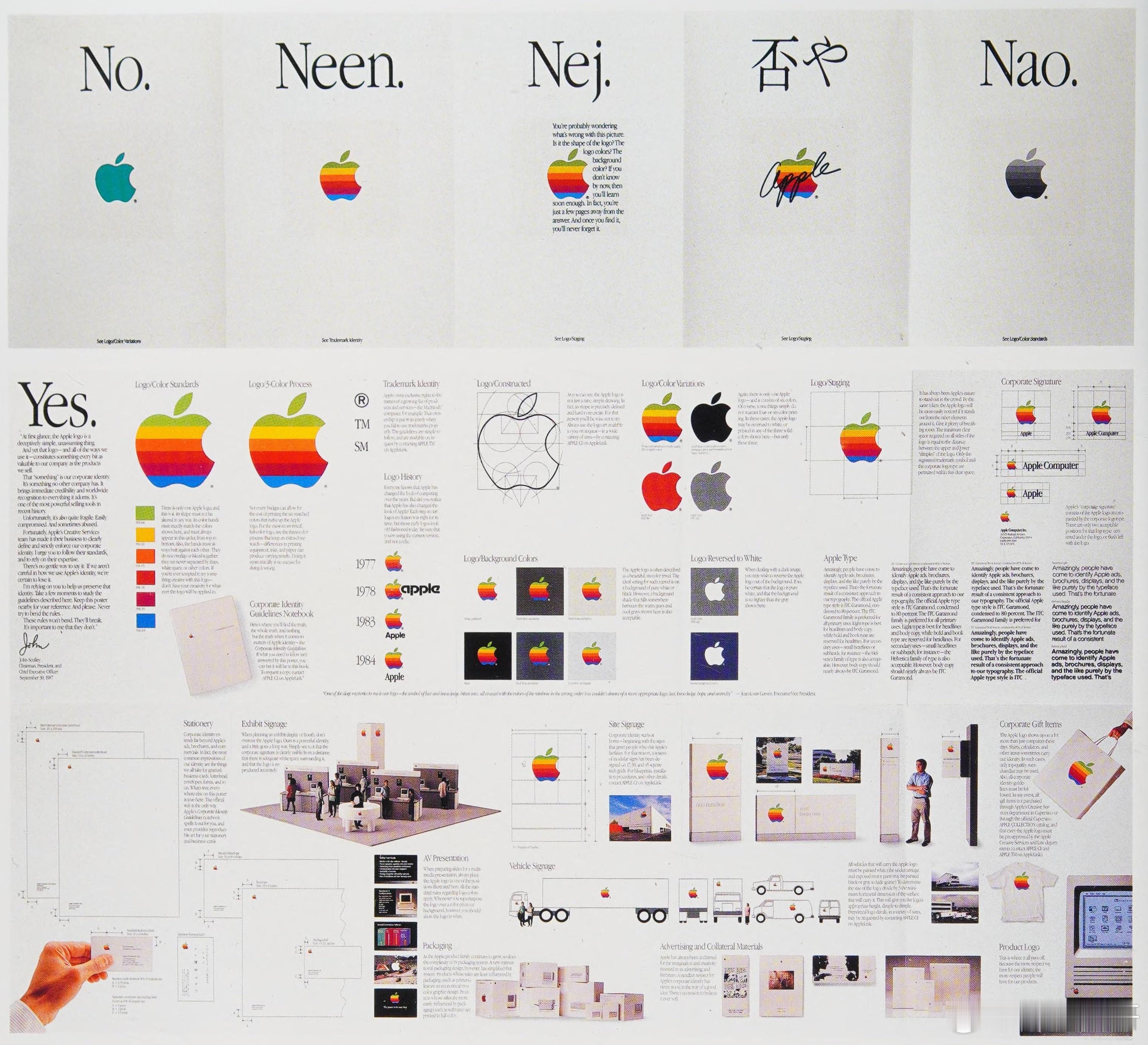 Apple 80年代品牌形象 ​​​