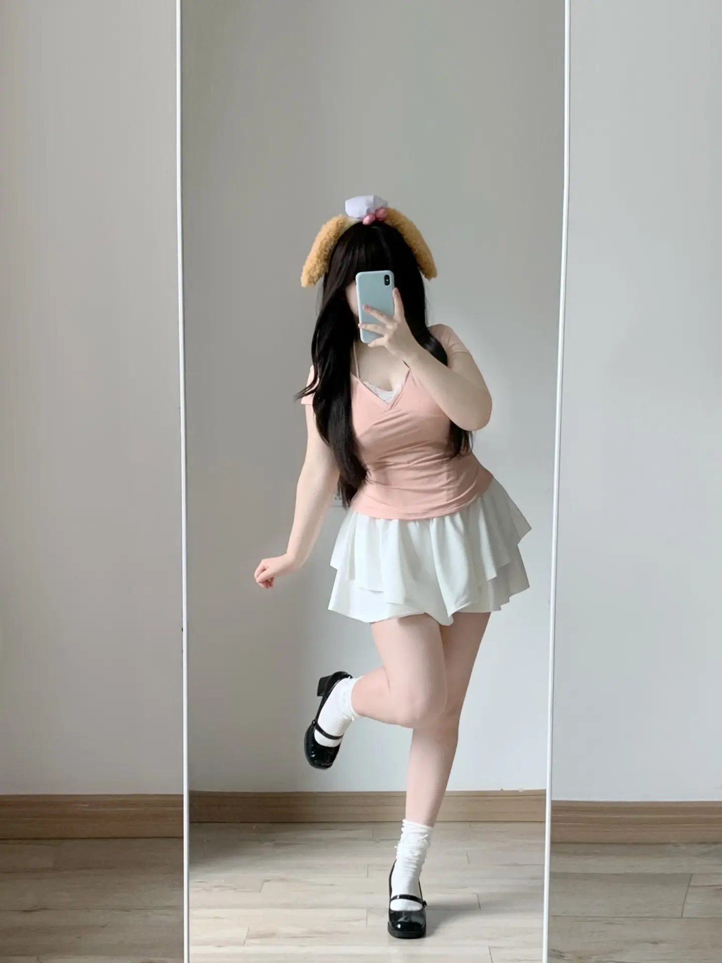 好粉嫩少女感的一套！
