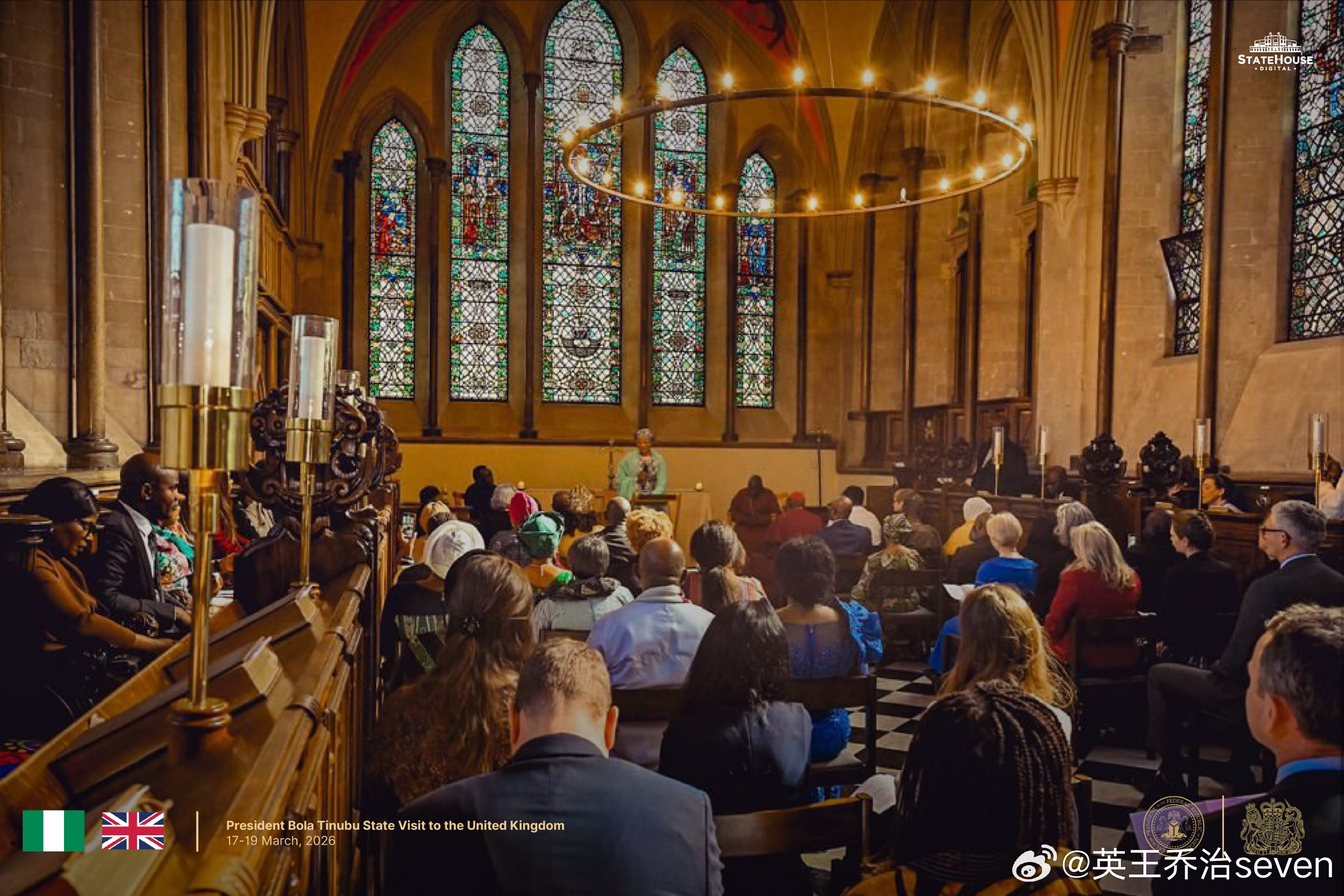 查尔斯三世国王 【news】查王夫妇于温莎城堡招待尼日利亚国访，并举行晚宴。 