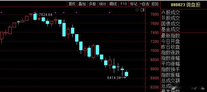 科技小涨，但是不涨指数又不涨，盘面全跌。涨了，这抽血，小盘股已经无法容身。