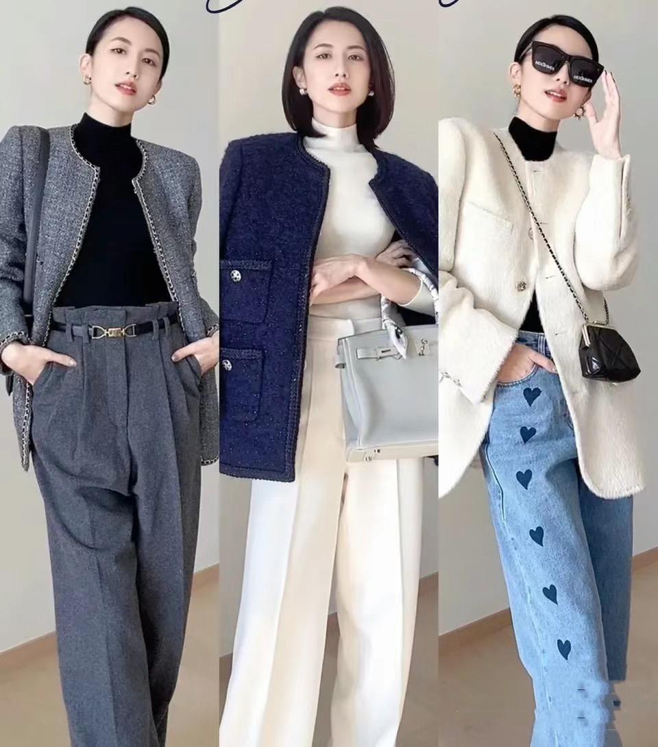 40+女人的秋日穿搭，一定是“越简单、越好看”，这样打扮真体面
40+女性的秋季