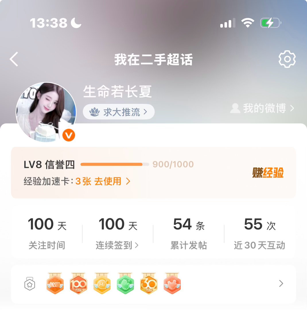 我居然这么有毅力 