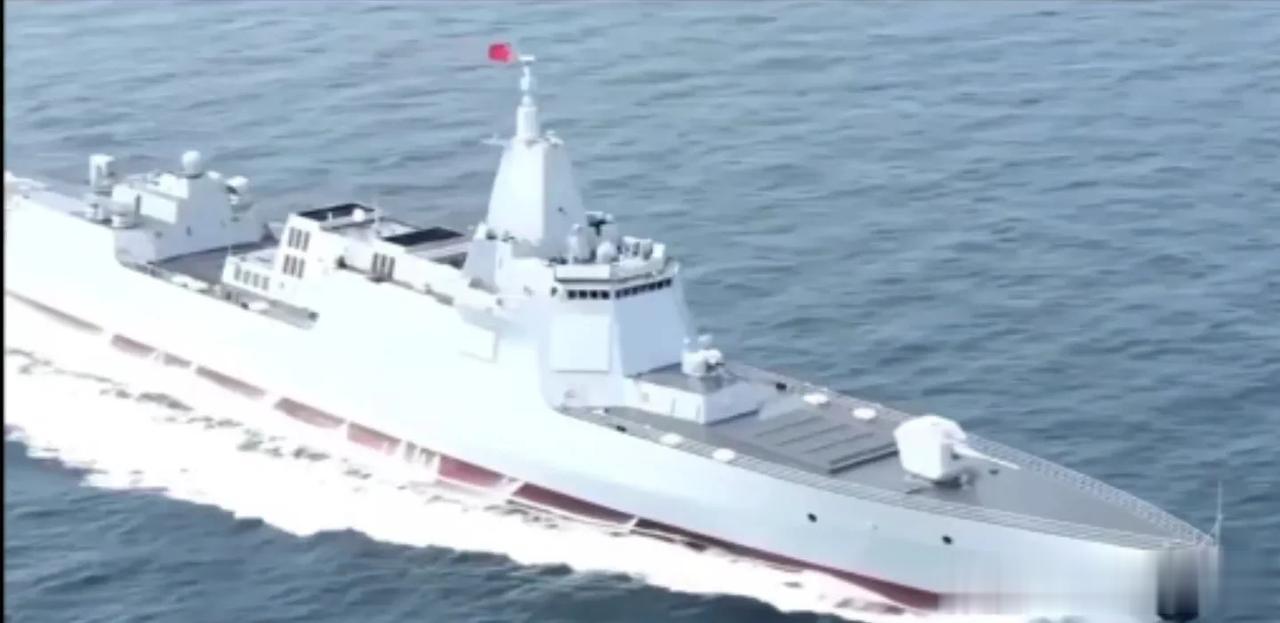 台湾前海军舰长了解055大驱后，不由得感慨万分。“055大驱就是全世界海军的梦”