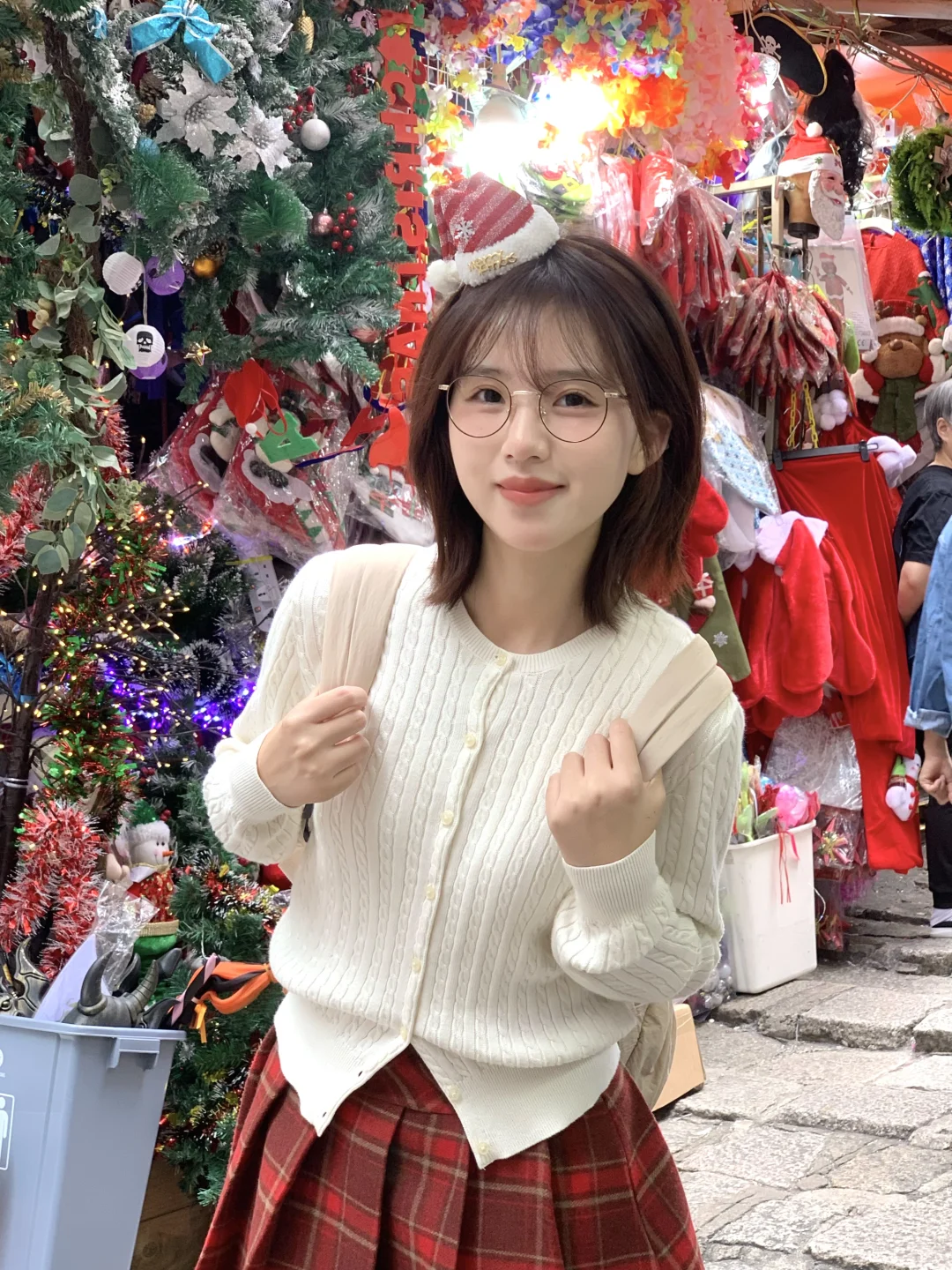 我先在香港美美过圣诞咯🧣˚ ₊ 🎄♡ ~