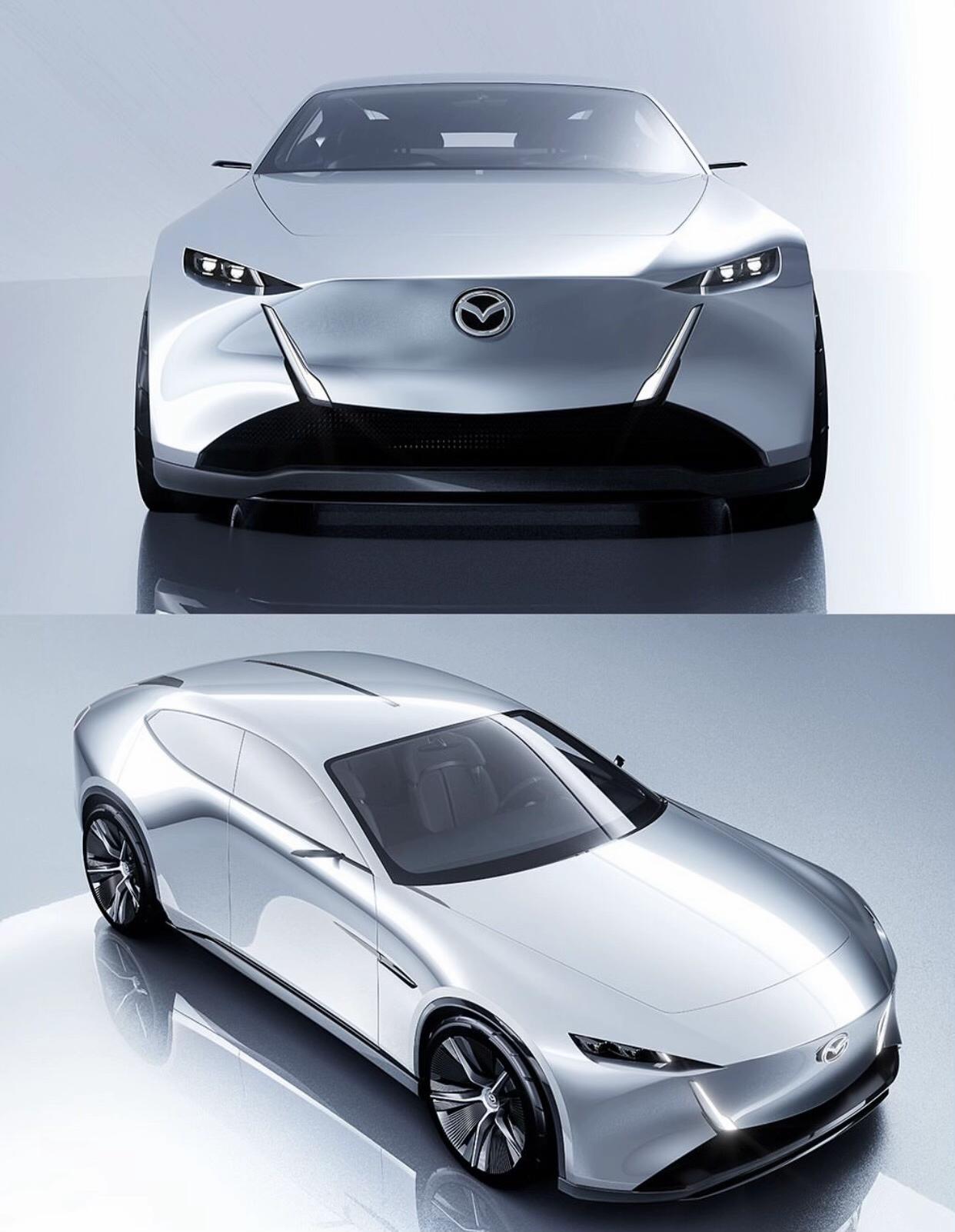 2025年日本移動展.上展出,MAZDA VISION X-COUPE...