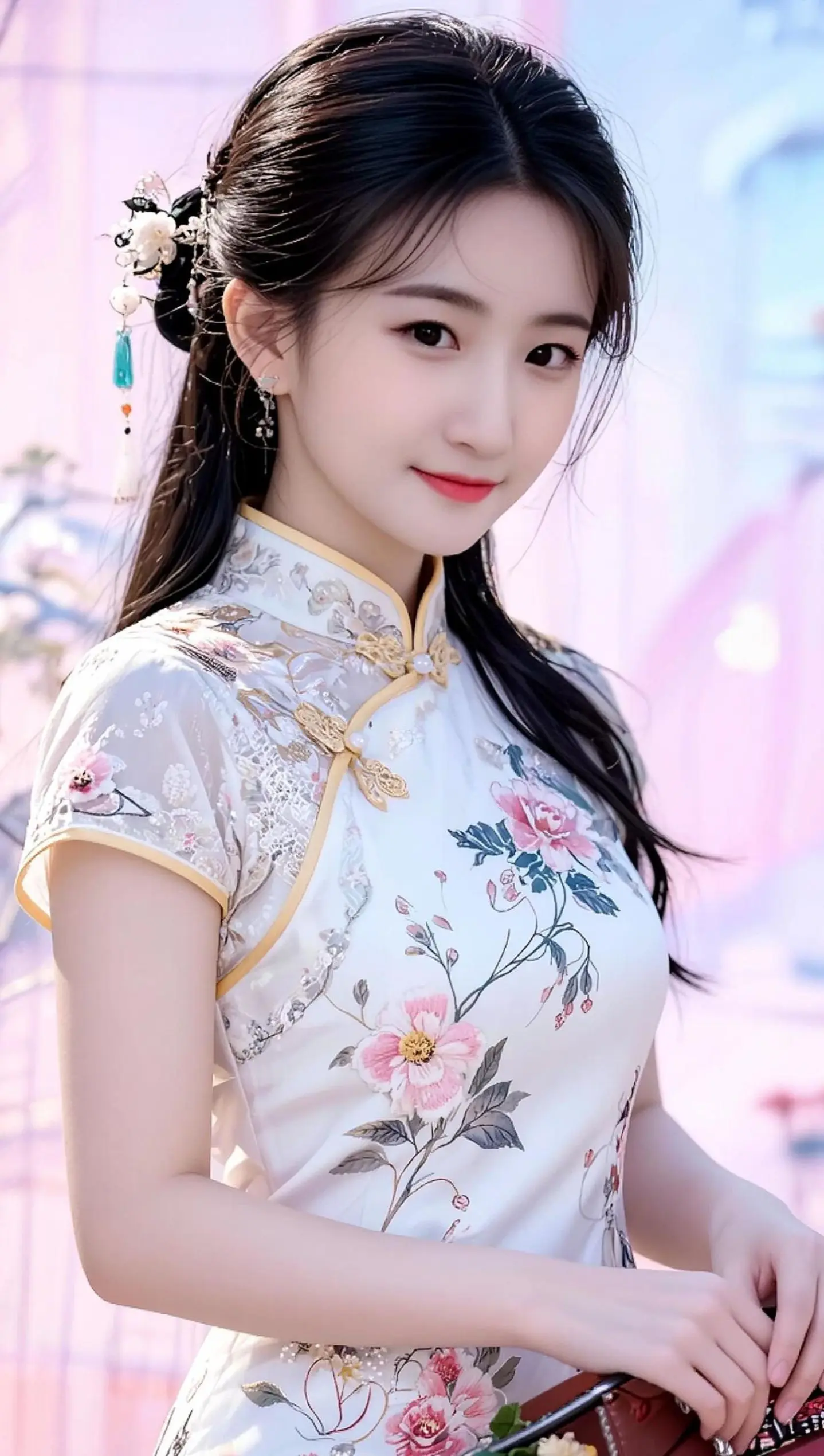 AI中式旗袍写真 随变ai随便玩