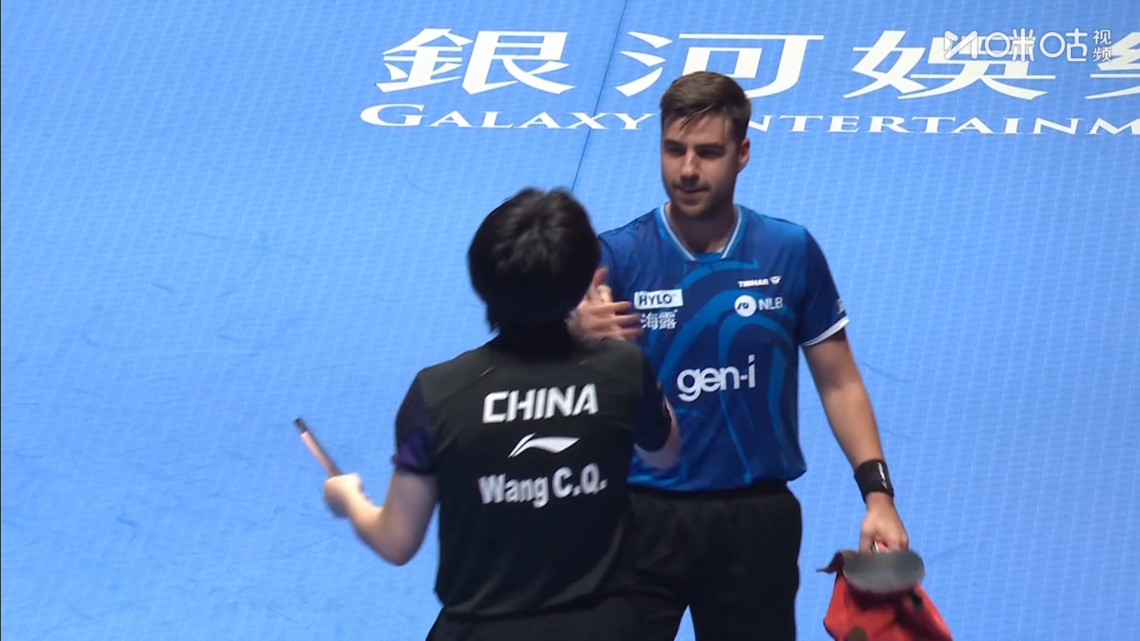 王楚钦4比3约奇克(11-4，9-11，7-11，9-11，12-10，11-6