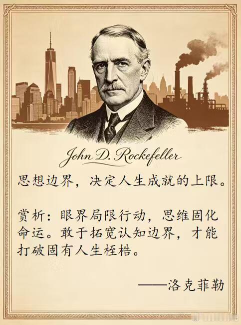 洛克菲勒说很多人遇到麻烦第一反应就是躲开，看见难题只想抱怨环境，总盼着天上掉下来