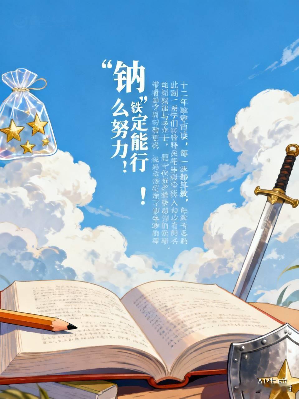 “钠”么努力，“铁”定能行！十二年寒窗苦读，每一步都算数。此刻，你们就像即将冲锋