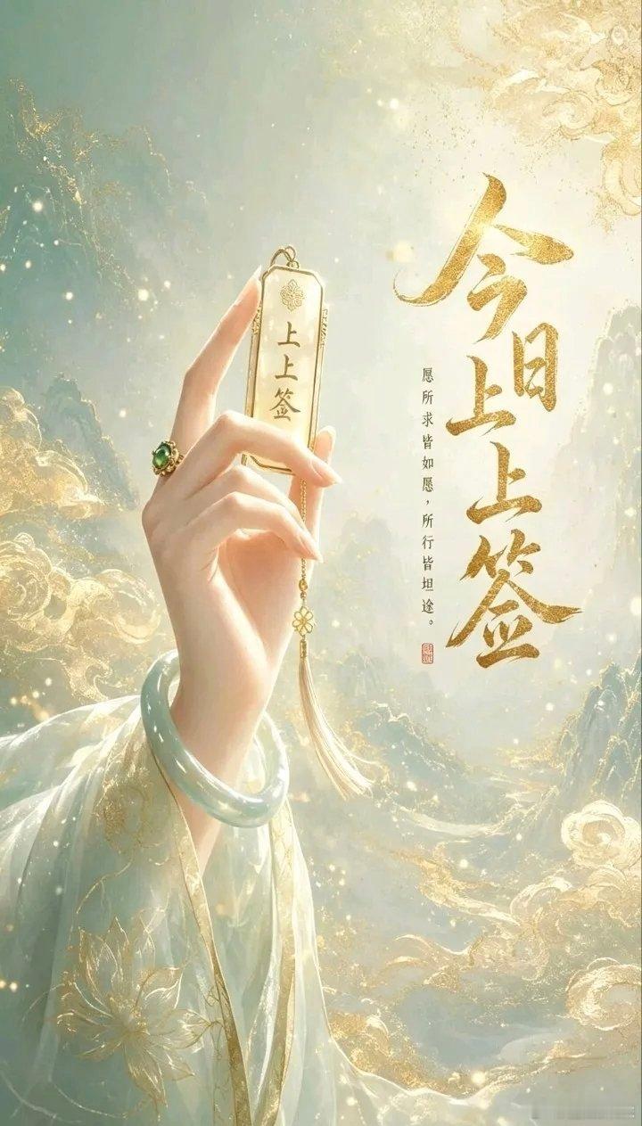 福运自来聚八方财运上上签佛系壁纸... ​​​