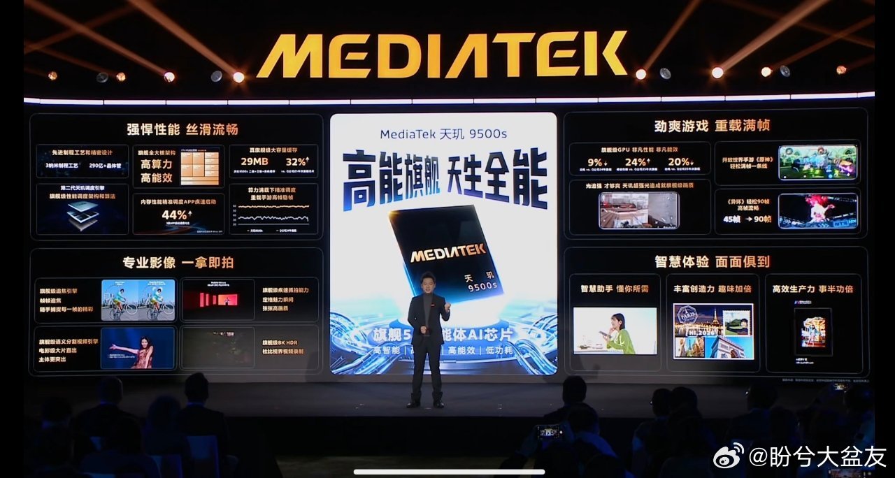 来个一图看懂天玑9500s~REDMI Turbo5 MAX首发！