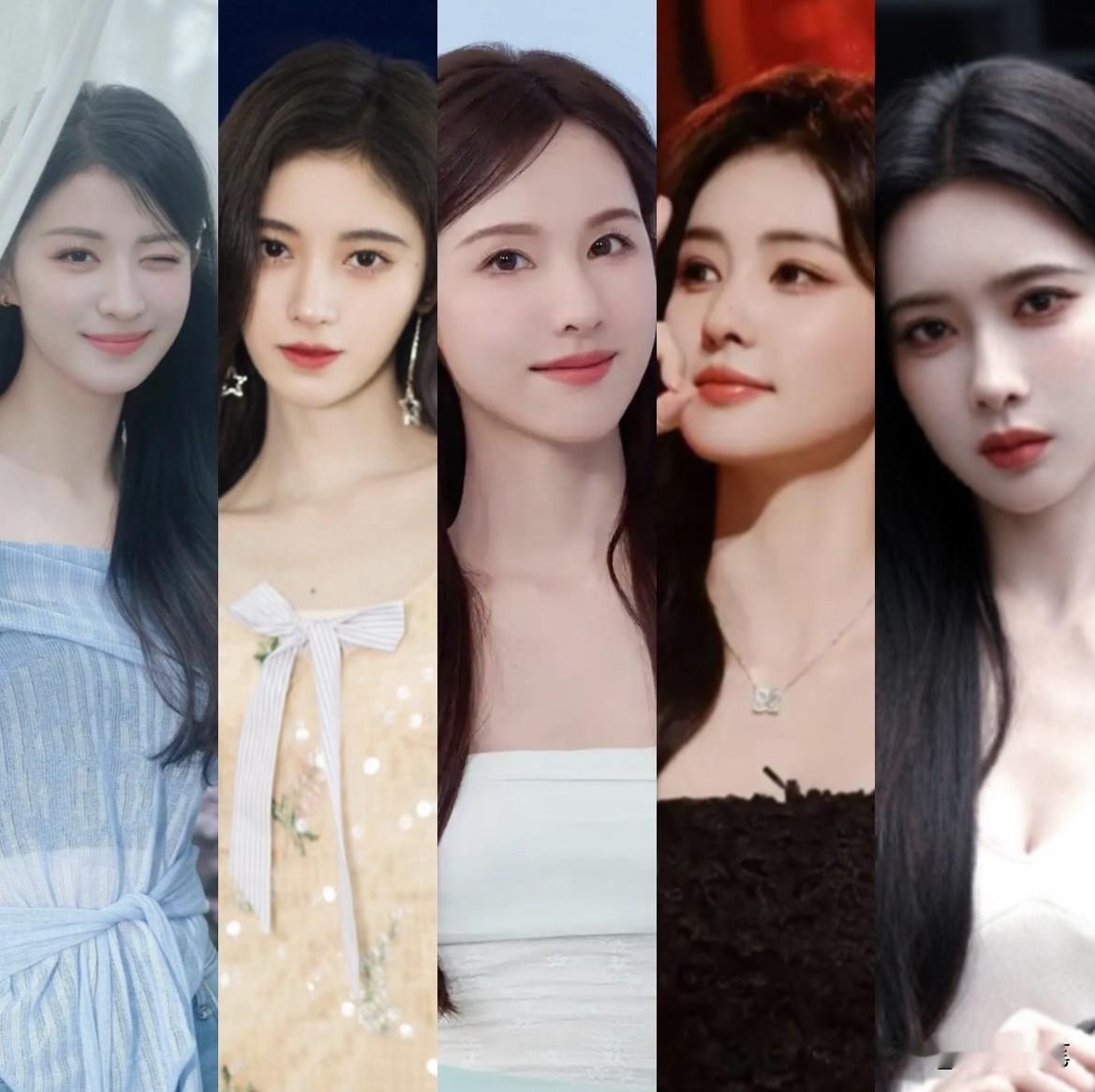 抛开演技，她们五个谁最美？
1.王楚然在《这一秒过火》里旗袍加身时是温婉古典的民