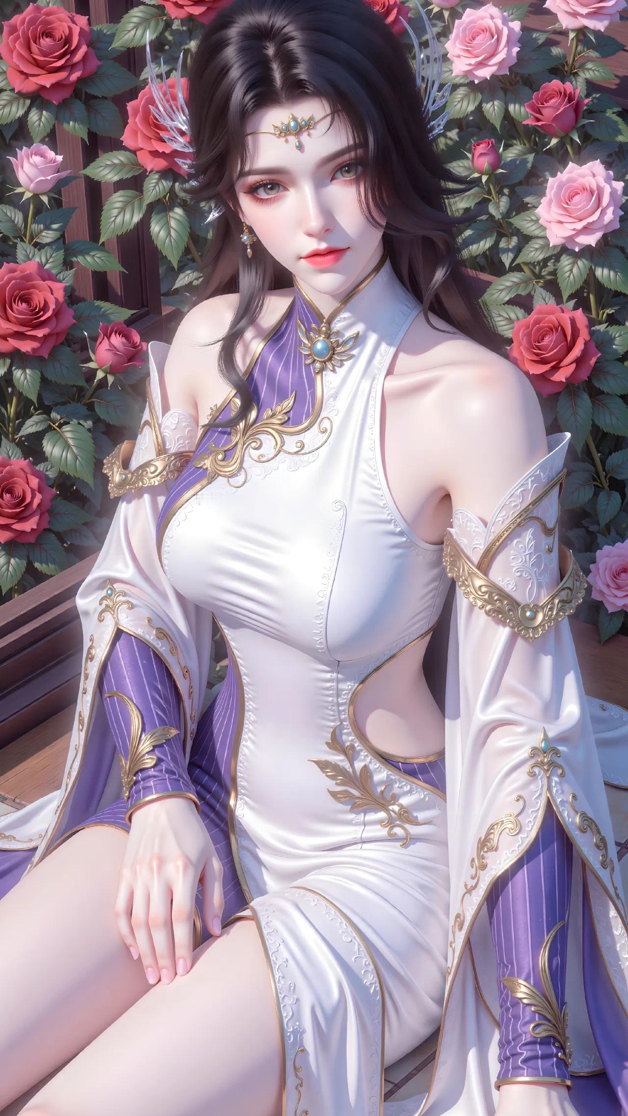 斗破苍穹  玄衣【精致美图】也不知道玄姨还会不会上线？！动漫星域[超话] ​​​