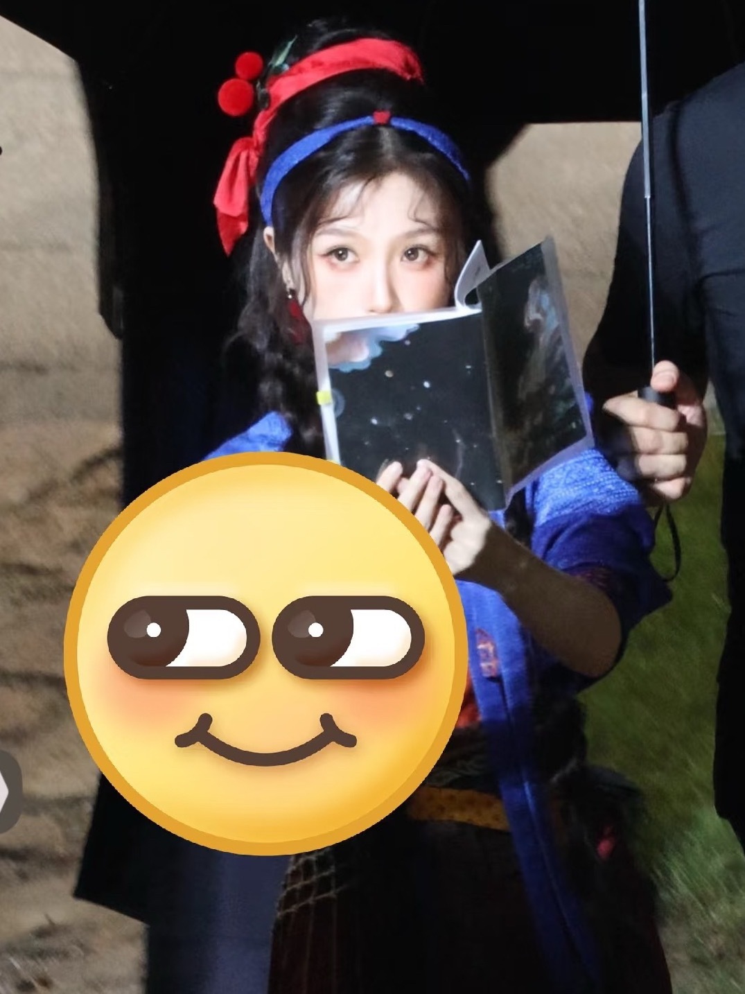 我去萌鼠我了宝贝、、、孩子头上的是什么水果？ 