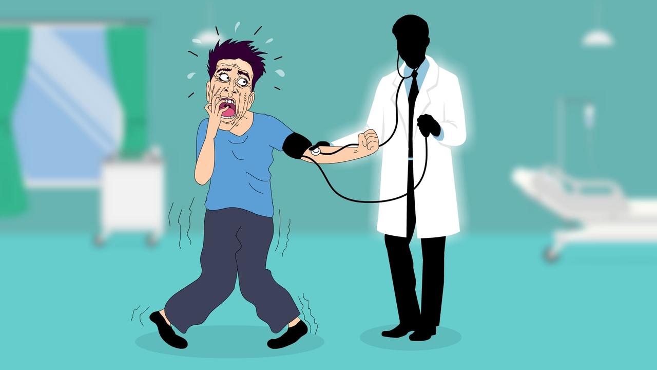 高血压，意思是血压高于正常值130/80 mmHg。为什么会血压高？目前并不清楚