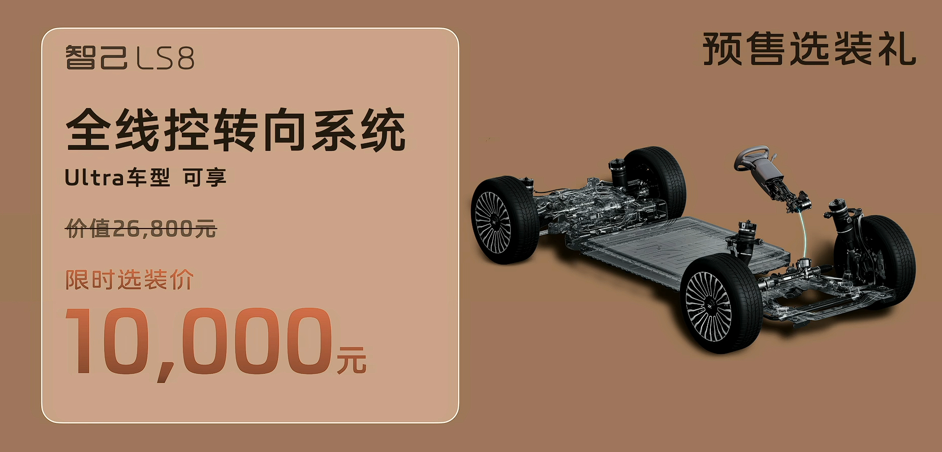 智己LS8预售价出来了，宁德66度电池的顶配，预售价28.98，配置基本要啥有啥