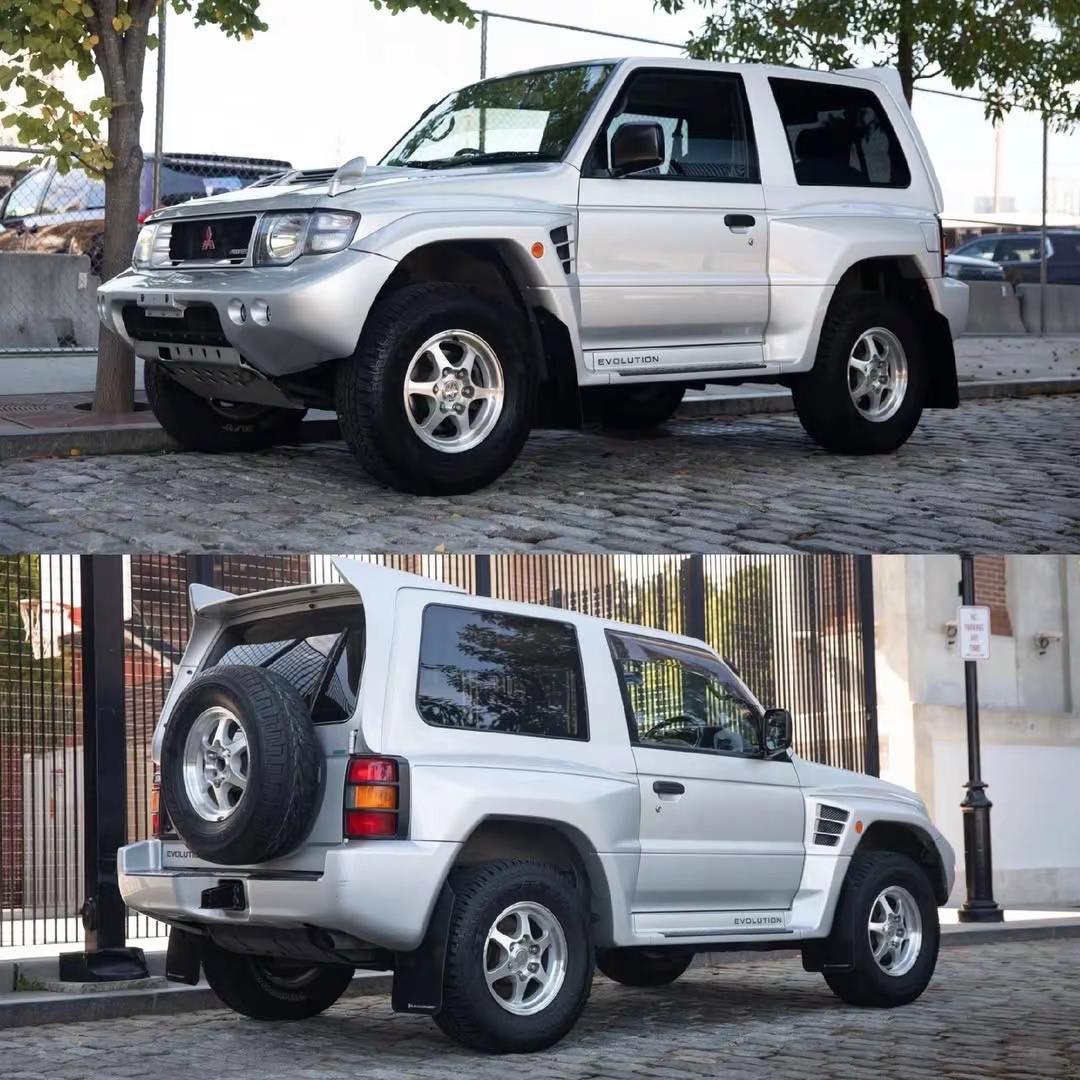 1997年三菱Pajero Evolution，全球产量约2,700台，是为满足