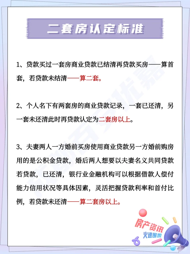 首套房还是二套房?别再让这个问题困扰你了