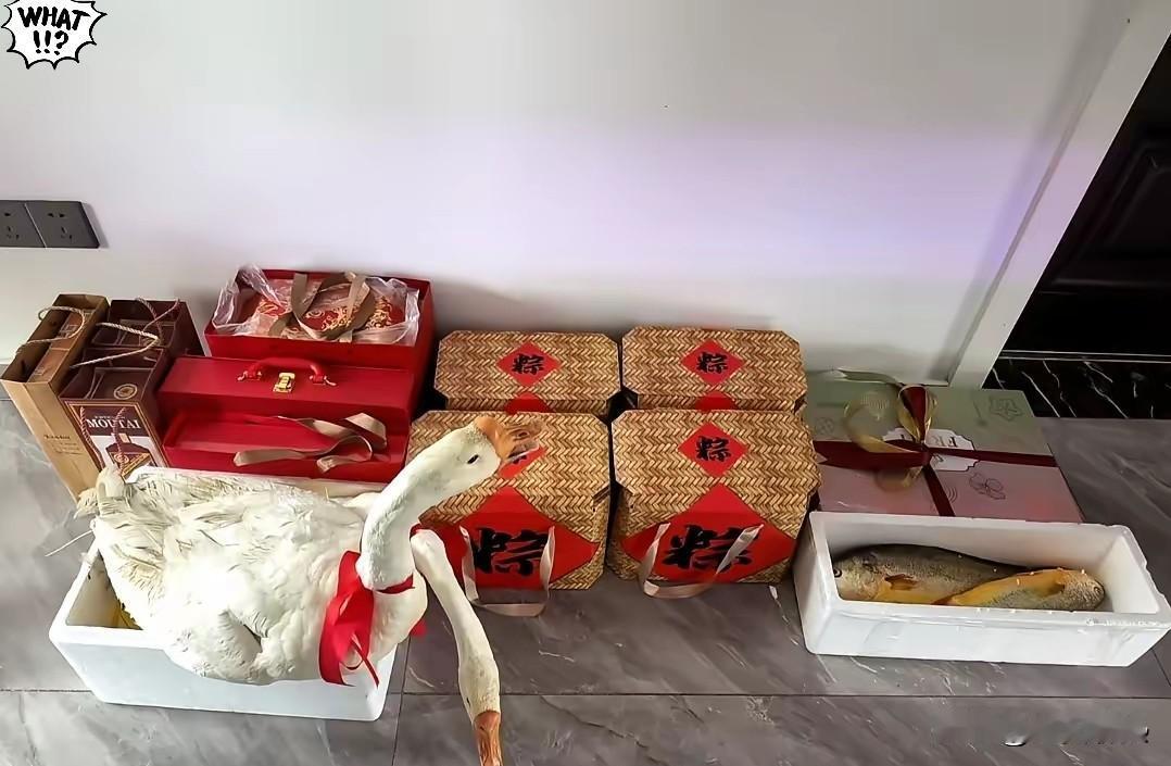 今天是端午节了。浙江宁波有一个习俗，就是女婿，特别是毛脚女婿，就是还未结婚的，但