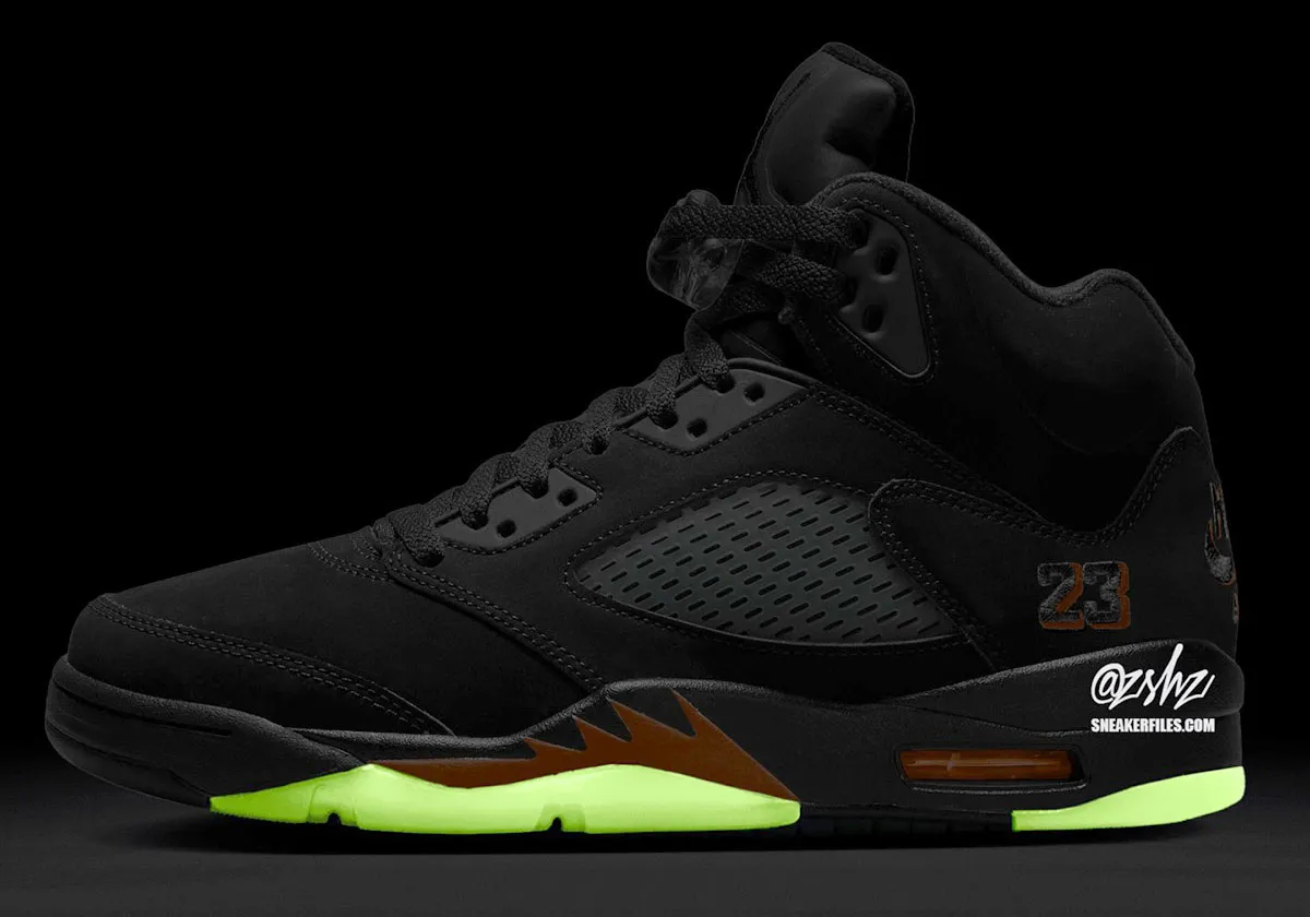 Air Jordan 5 “Halloween” 2026万圣节配色 假想图 1