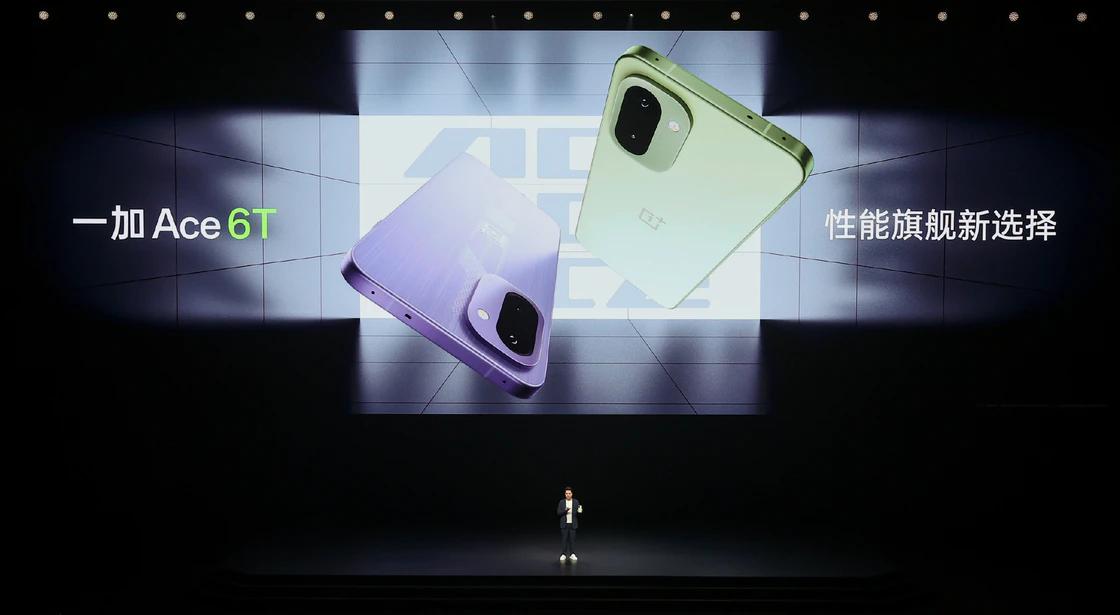 一加推出性能手机 Ace 6T

一加品牌发布全新的性能旗舰手机一加 Ace 6