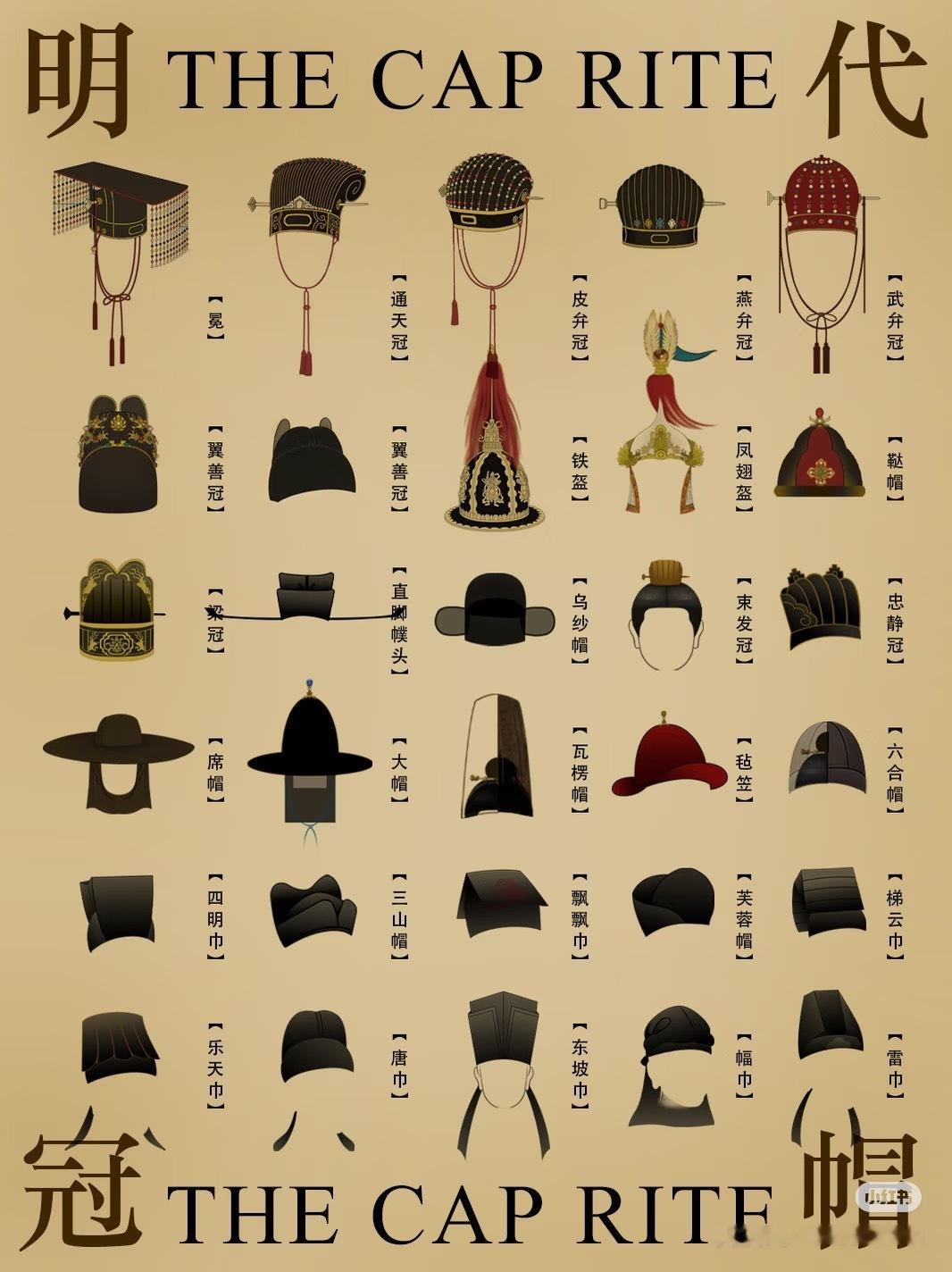 明代官帽 