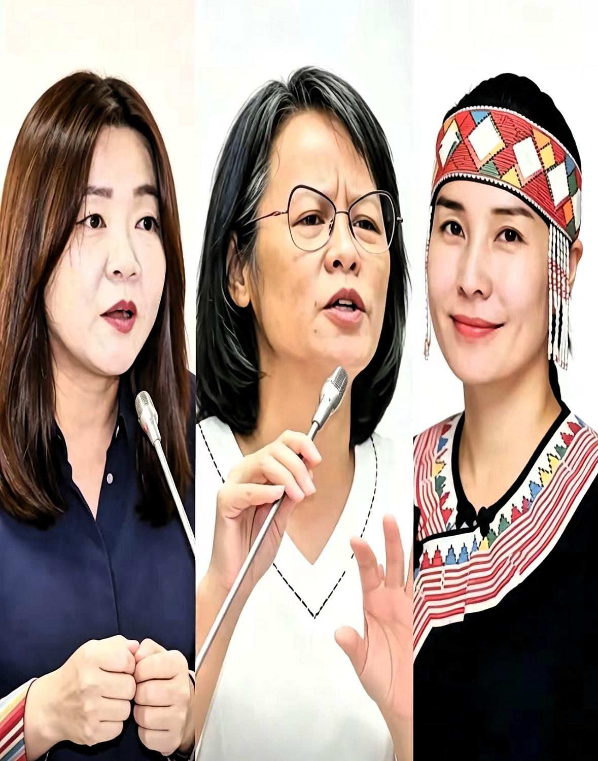 台湾政坛的这三位女将，勇于向“军购案”发起挑战，直面交锋，绝不向民进党低头。在军