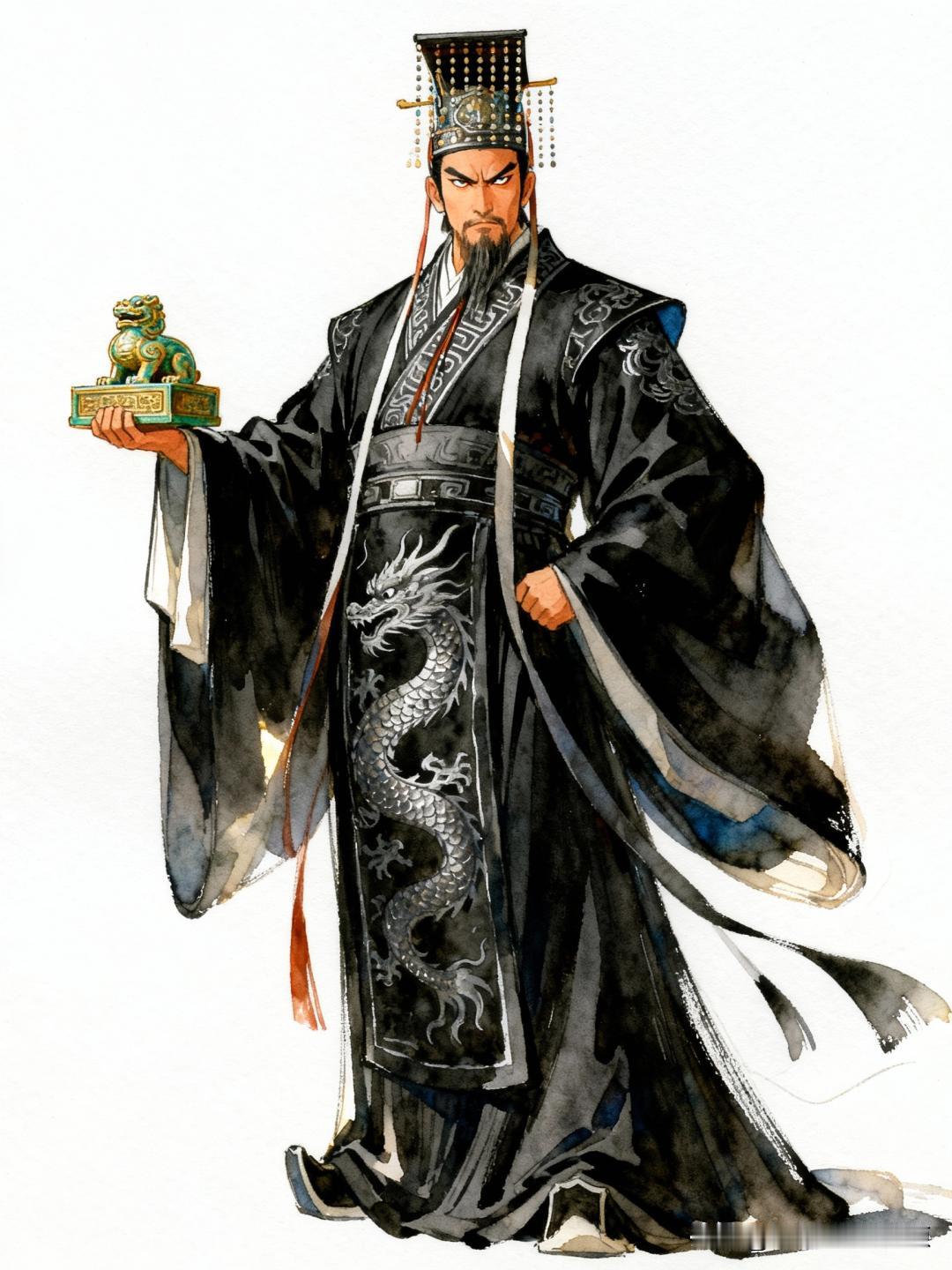 罪在当代，功在千秋。
秦始皇“受命于天，既寿永昌”
他凭雄才大略横扫六国，终结春