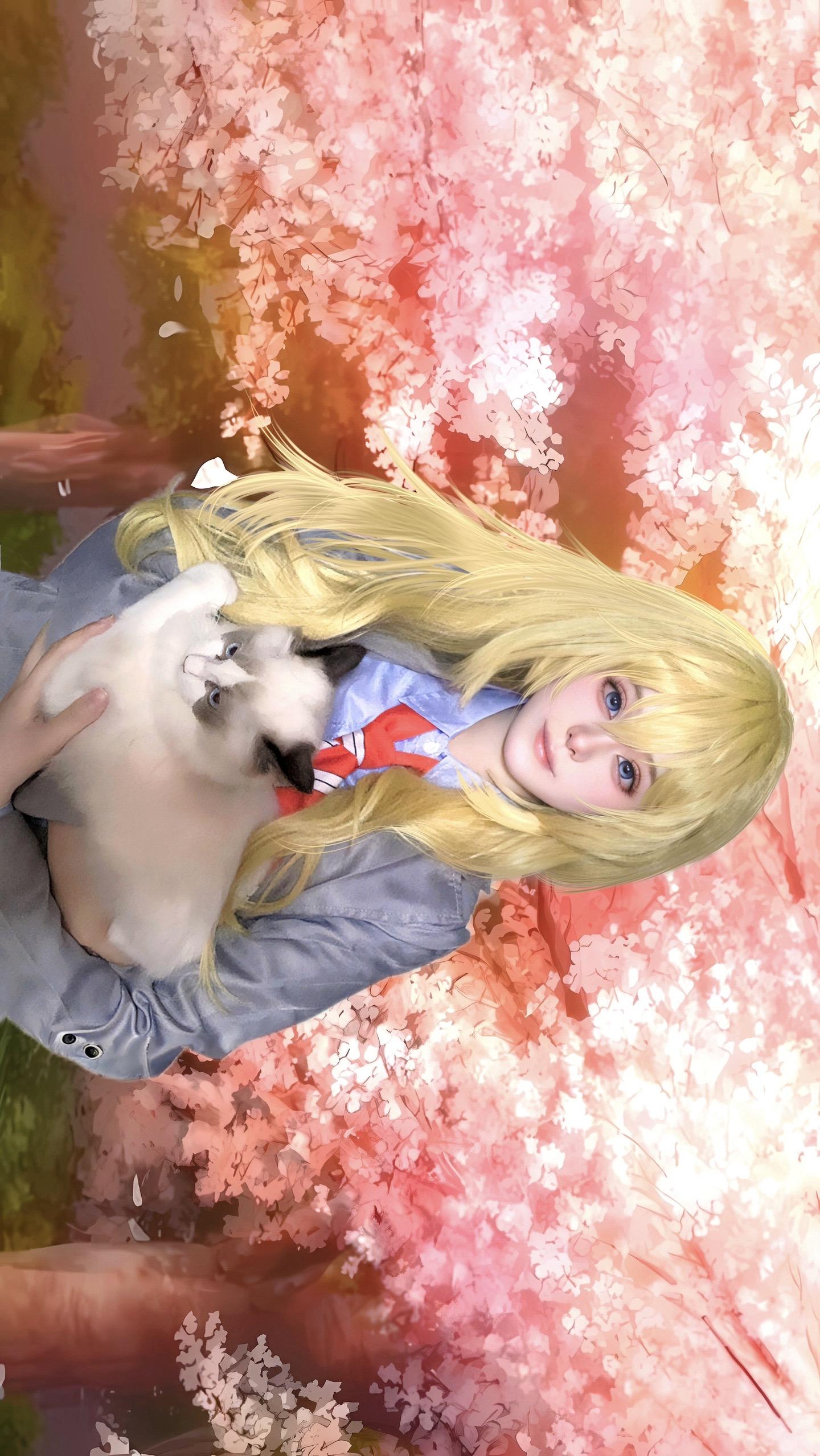 我驻足于那春色之中。