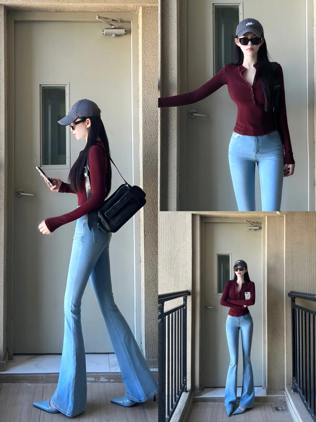 姐妹们！秋冬内搭要显身材才有优势啊啊啊！