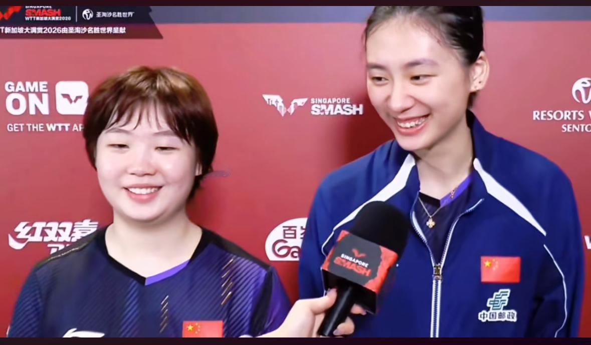 恭喜陈熠/蒯曼3:0迪娅克努/德拉戈曼，晋级女双8球！
6月18日WTT卢布尔雅