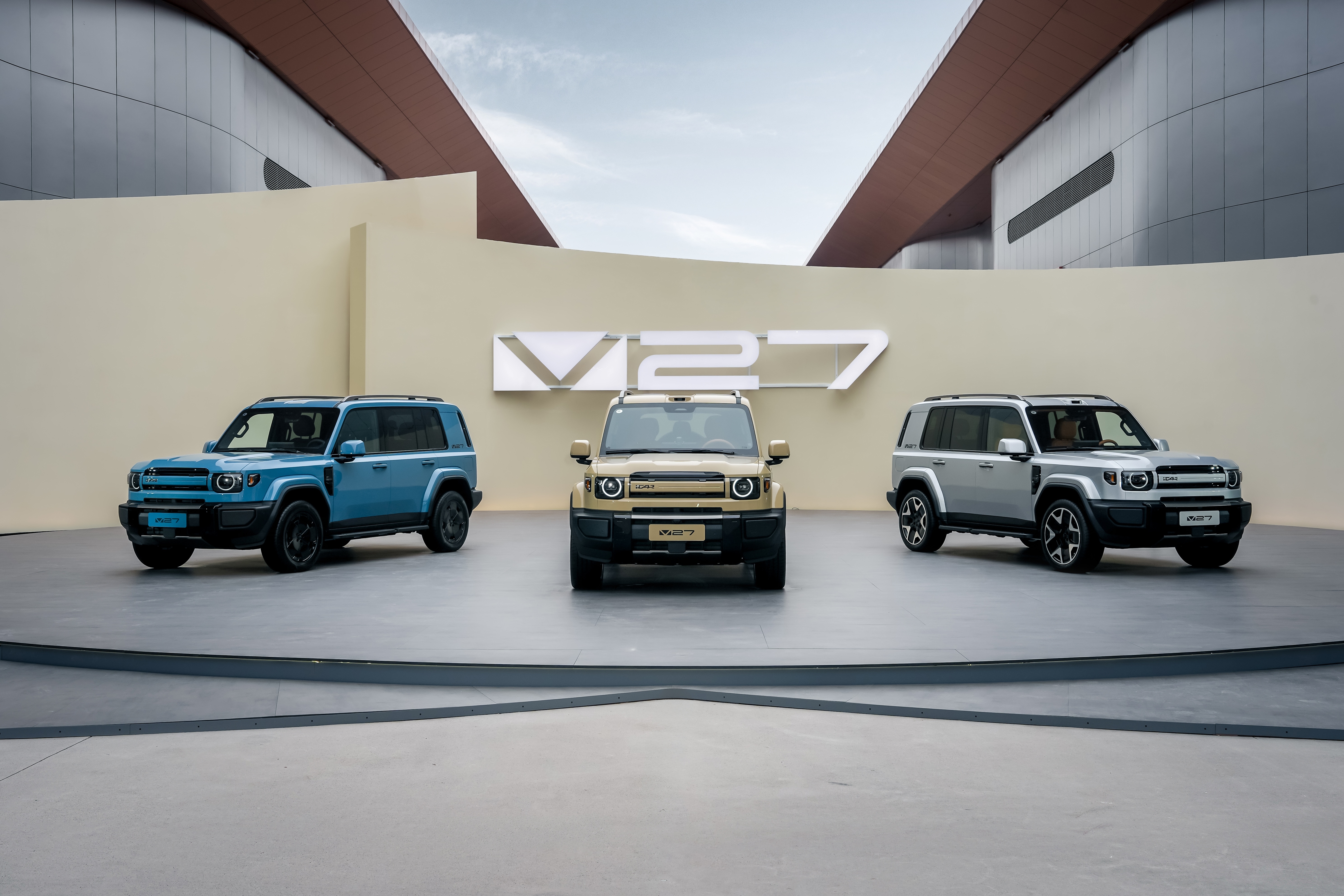 家庭新硬派SUV iCAR V27正式上市，指导价16.98~19.68万元。新