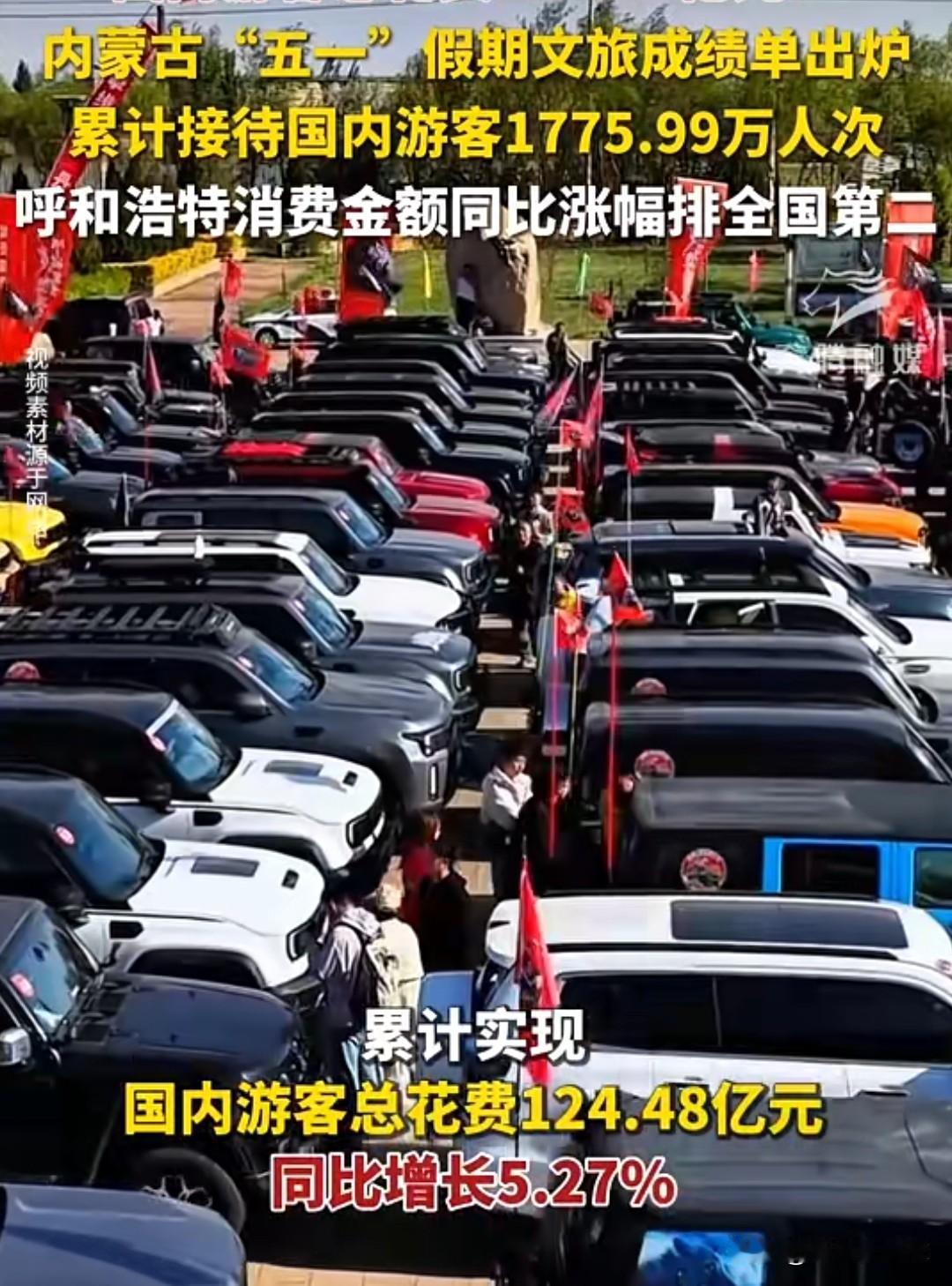 内蒙古各盟市”五一“假期文旅数据出炉！
呼老三变成了呼老大，包老大变成了包老四，