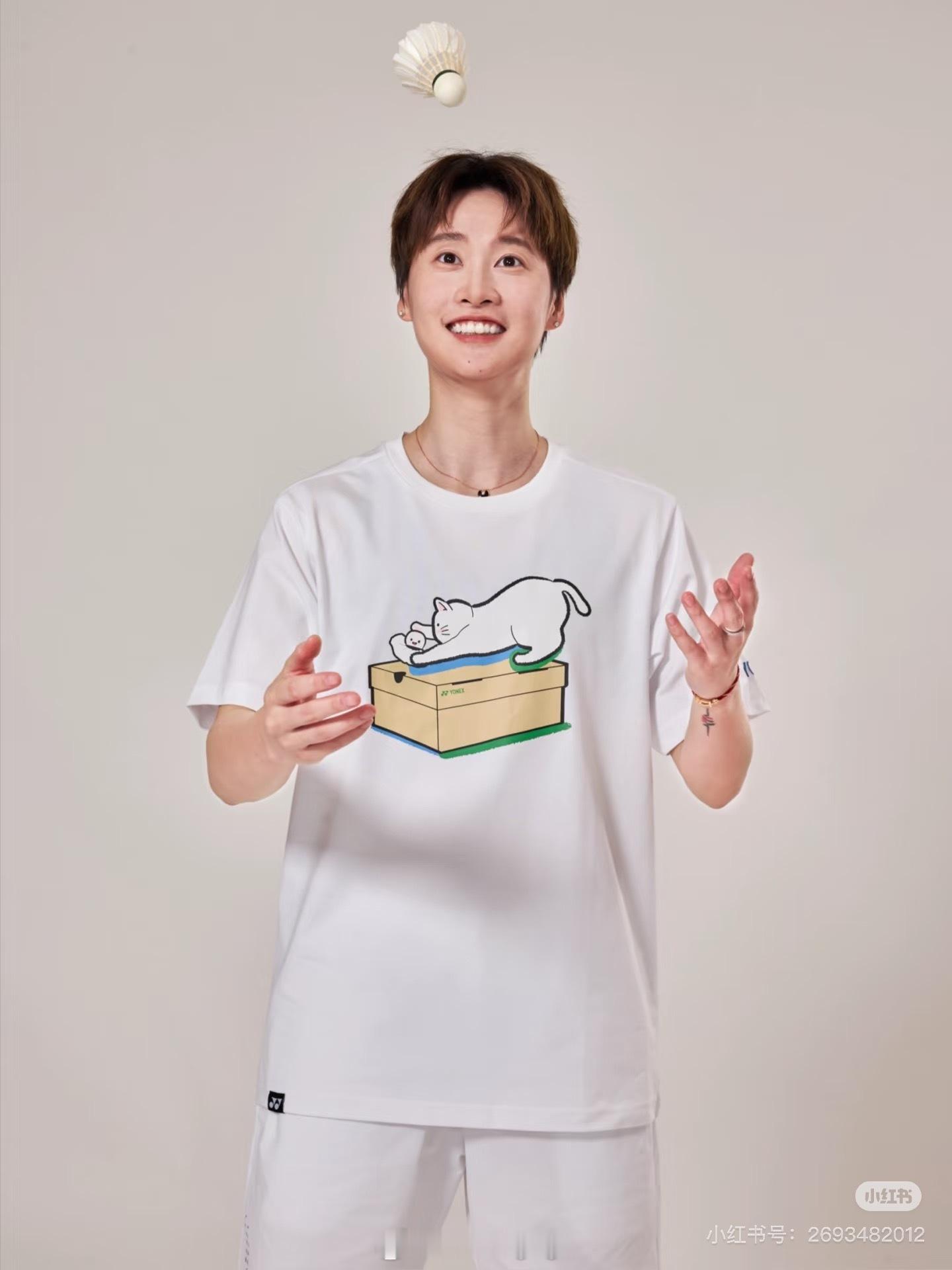我爱羽球 📷陈雨菲，来自yonex 的新款宣传照 ​​​