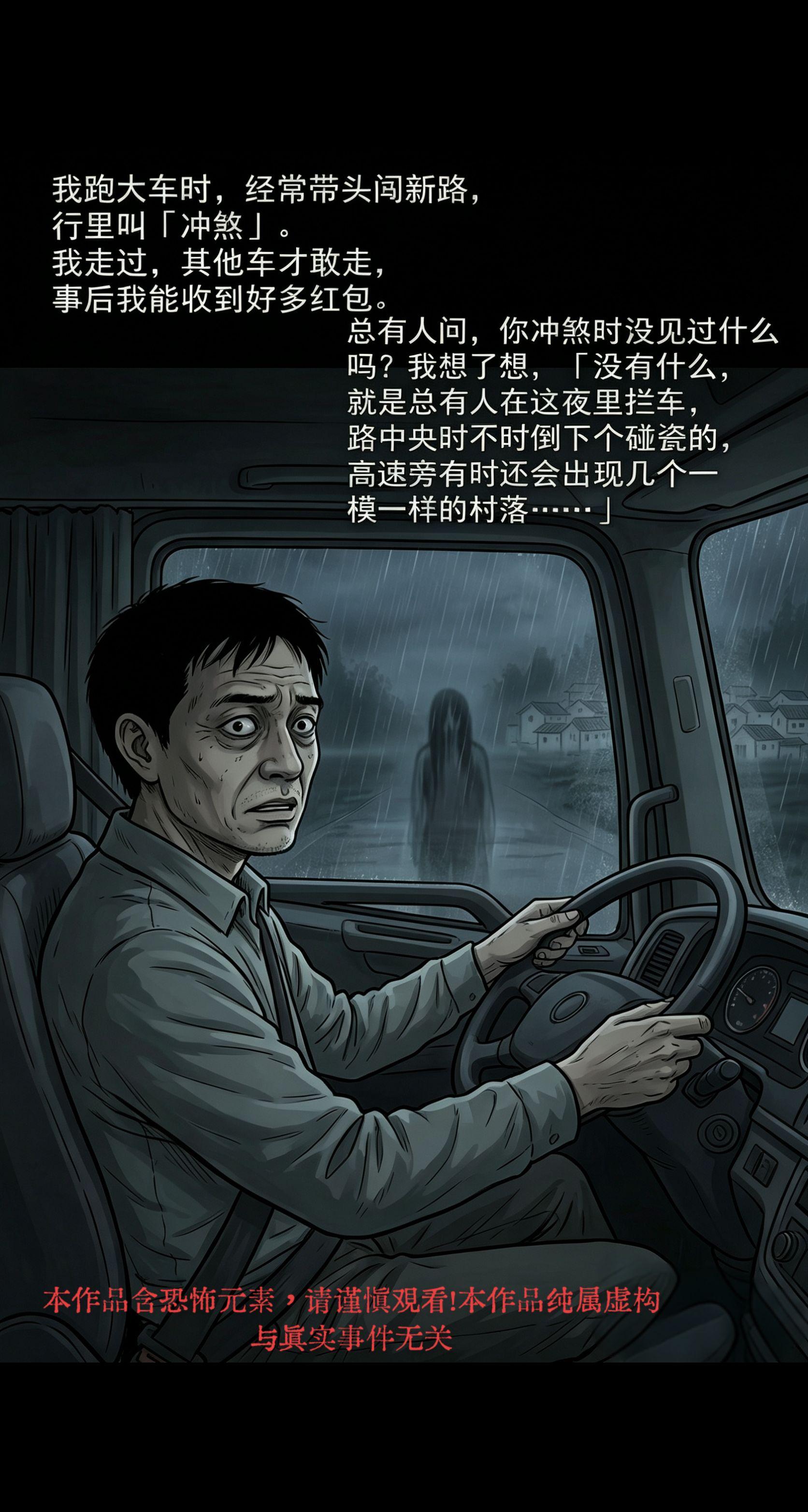 大车奇闻。12岁，我从水沟救了一个疯疯癫癫的老头，他对我说这辈子我注定...