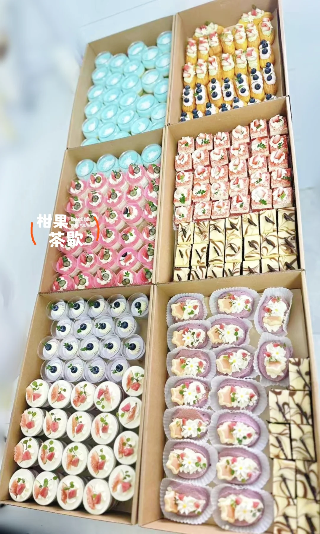 上海茶歇甜品盒丨超美茶歇盒 是春天的味道