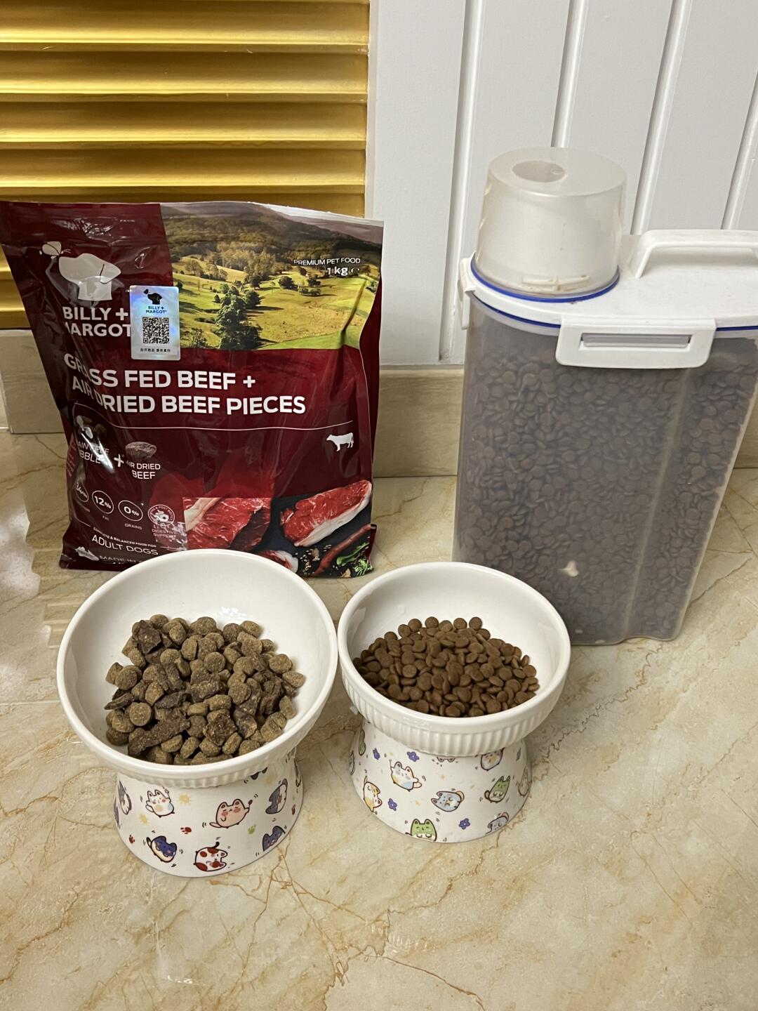 风干双拼牛肉粮真香警告！挑食狗秒变干饭王！