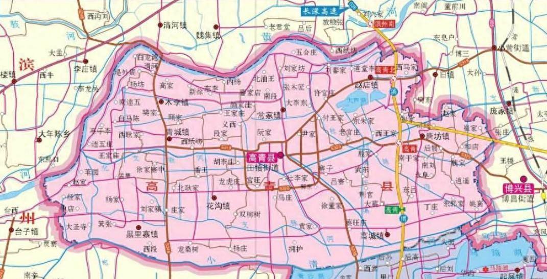 山东有一个地理格局特殊的县，清朝时分属3府6州县，现县城曾由4个不同县共同管理