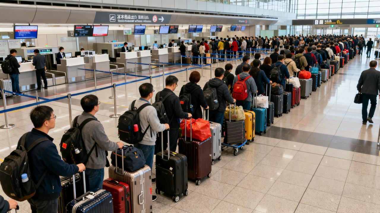 中日关系如此紧张，为什么只有中国人纷纷从日本回国，却不见在中国的日本人回国。说白