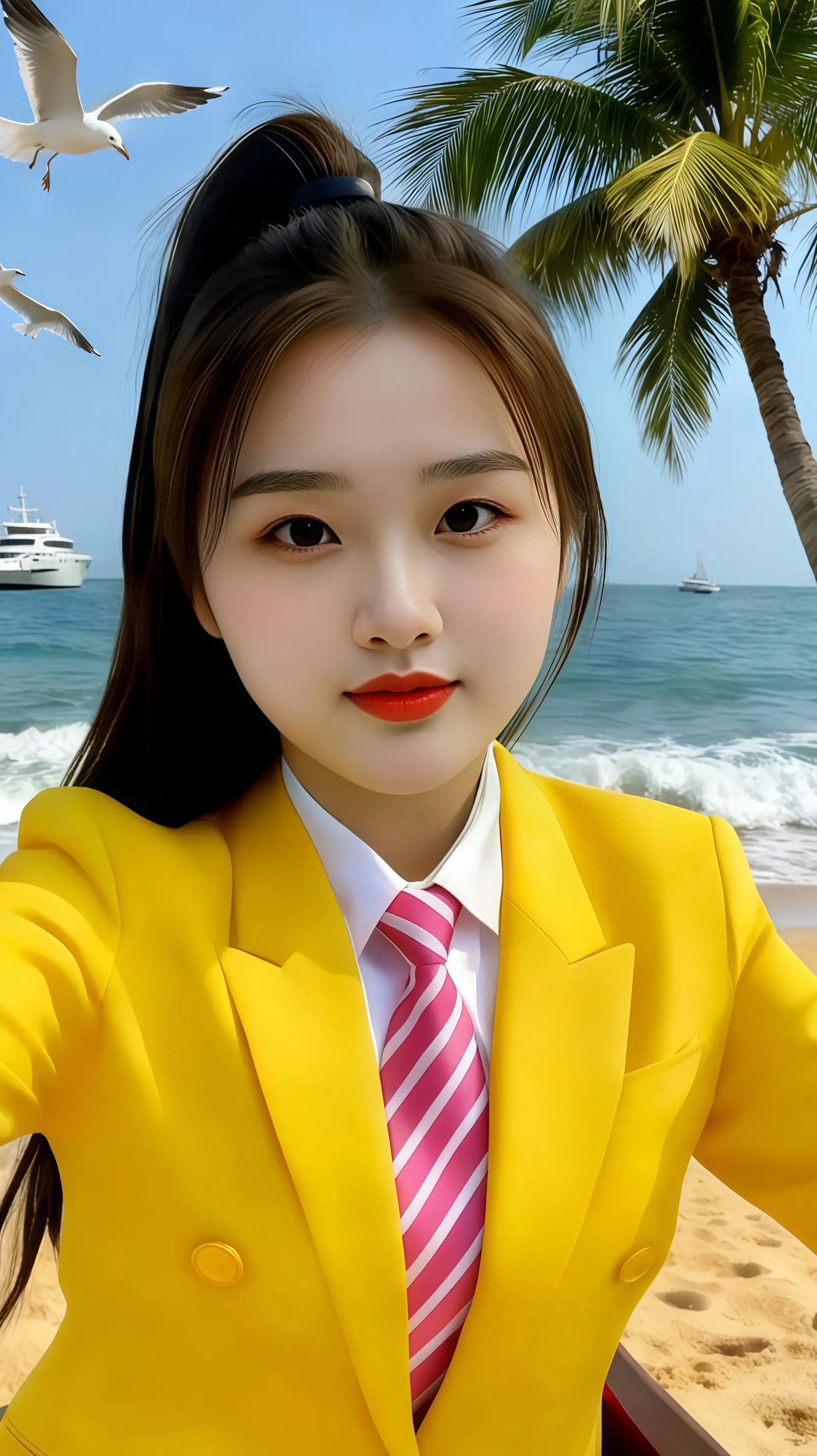 穿出你的时尚你的感觉 海边就要这个感觉 时尚写真 女生出门游玩拍照姿势...