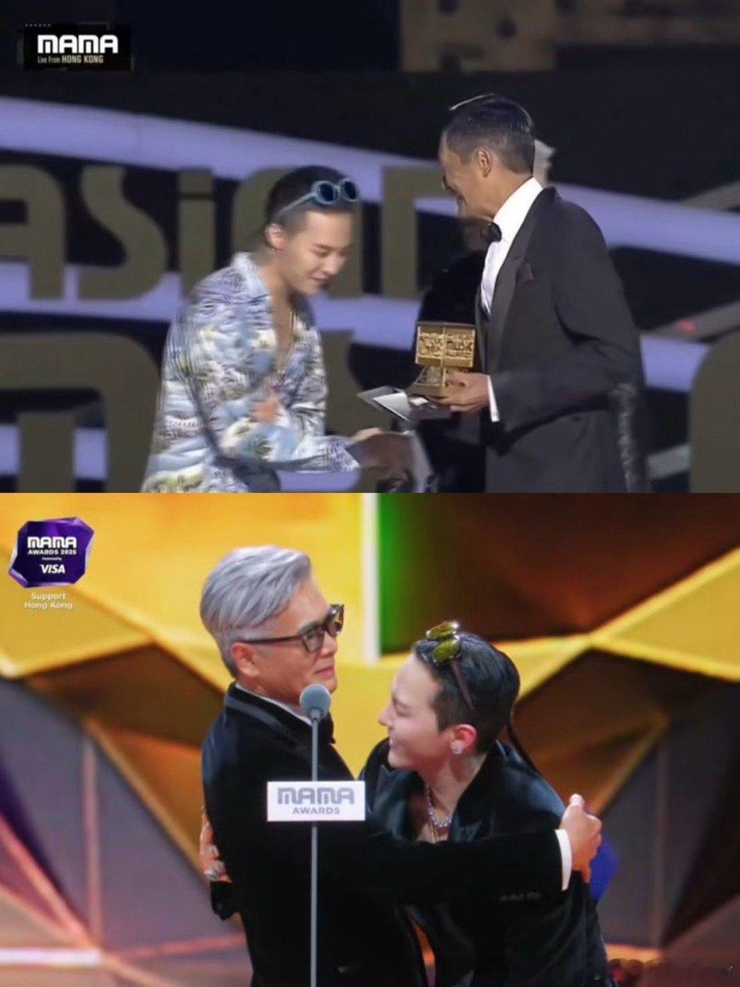 发哥在颁奖前吁全场默哀香港火灾遇难者，声音一度哽咽到说不出话愿逝者安息时间过得好