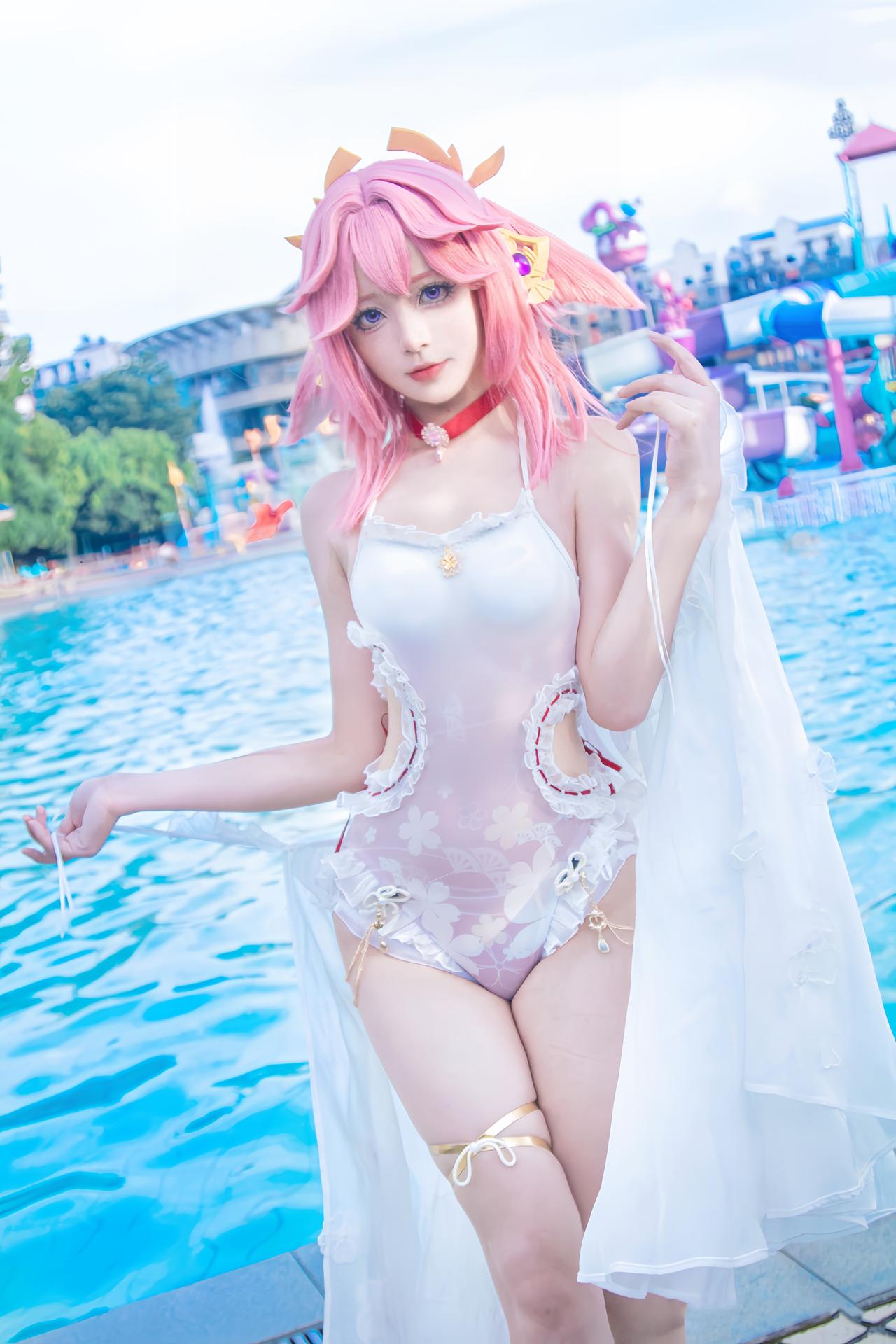 我，八重神子，打钱，封祭祀！
COSER：霁月嘎嘎笑#原神##游戏##二次元#